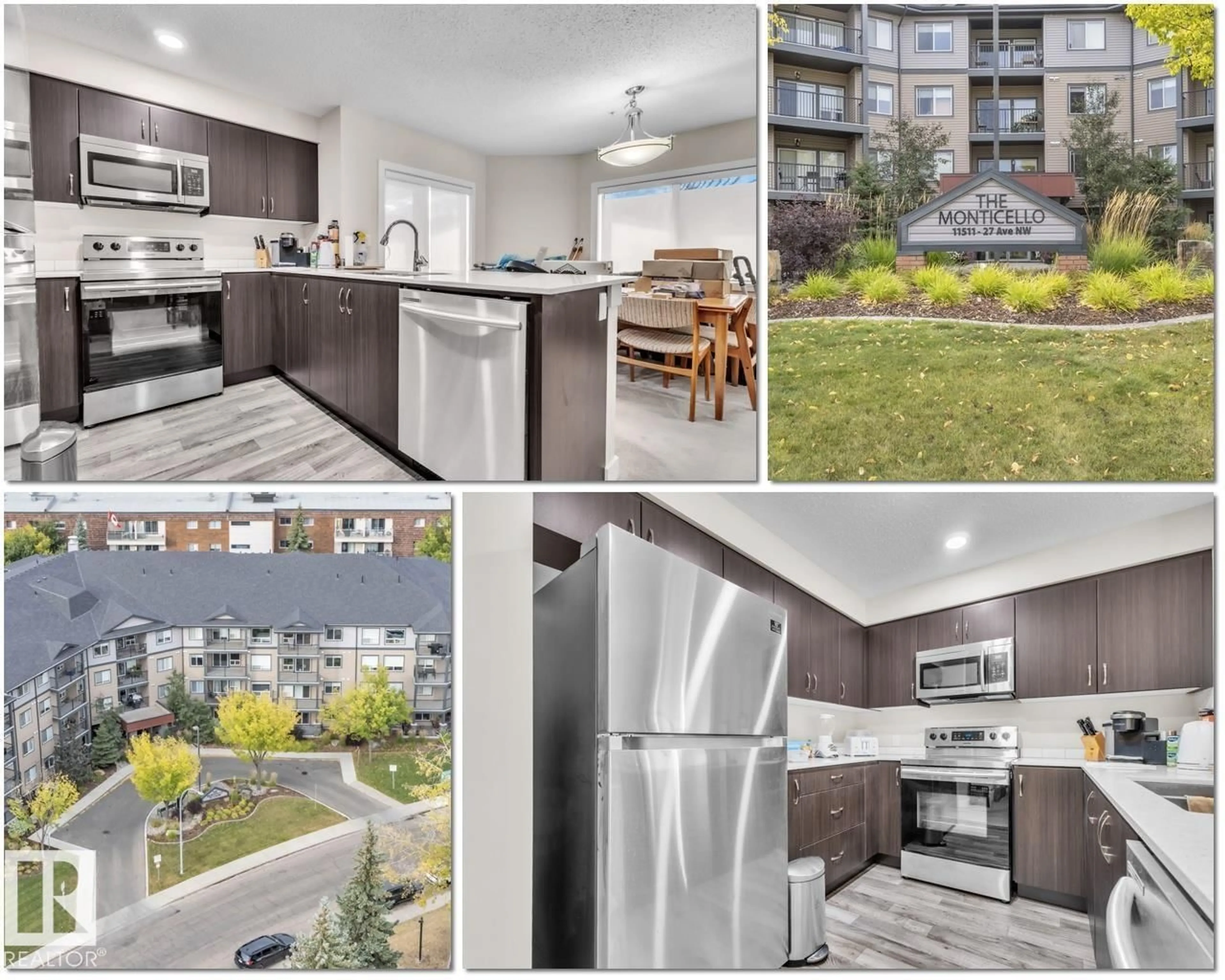 Open concept kitchen, unknown for #306 - 11511 27 AV, Edmonton Alberta T6J7J8