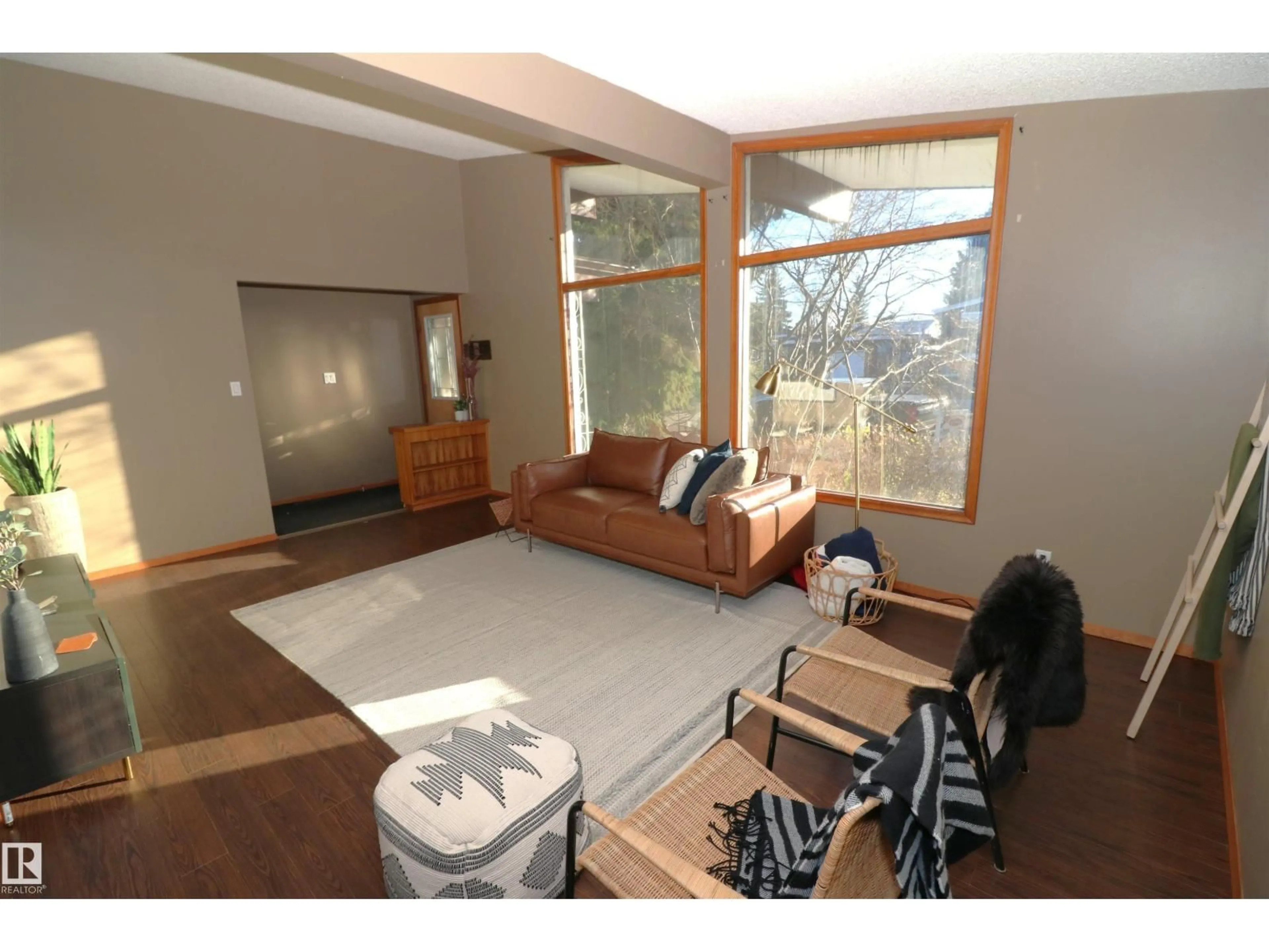 Living room with furniture, unknown for 11716 42 AV, Edmonton Alberta T6M1A7