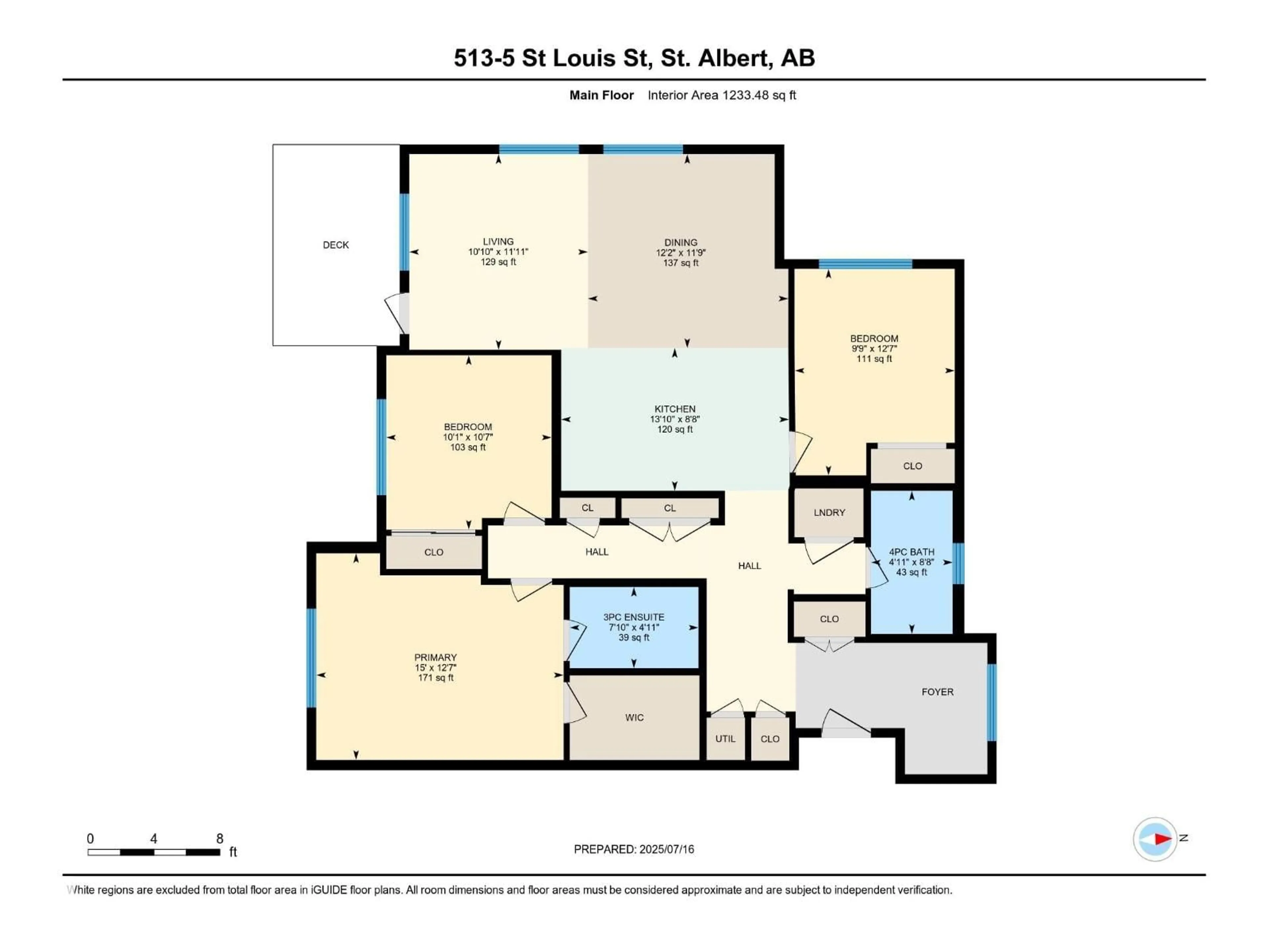 Floor plan for 513 5 ST LOUIS ST, St. Albert Alberta T8N7T2