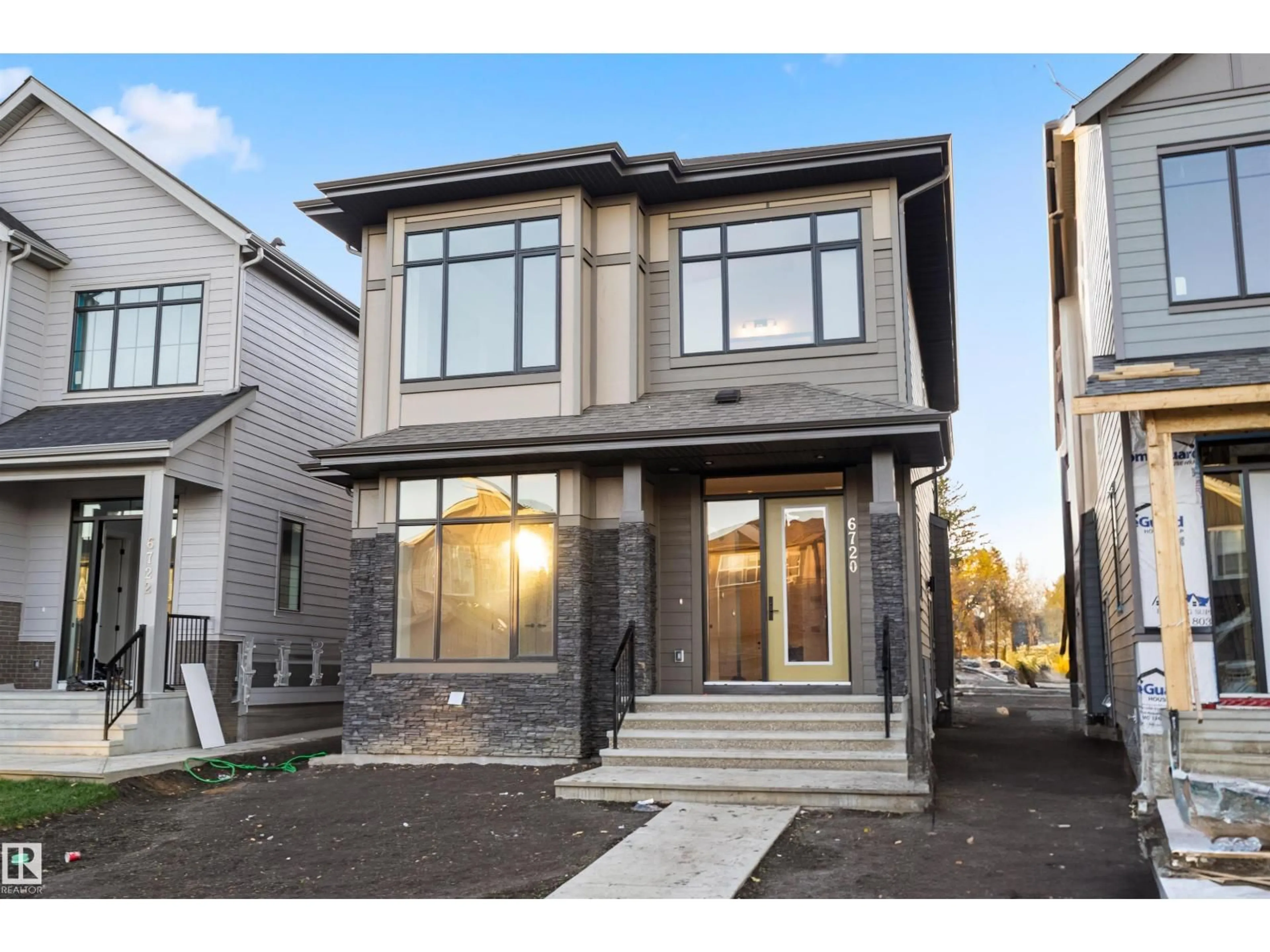 Home with brick exterior material, street for 6720 CRAWFORD WY, Edmonton Alberta T6W1A6