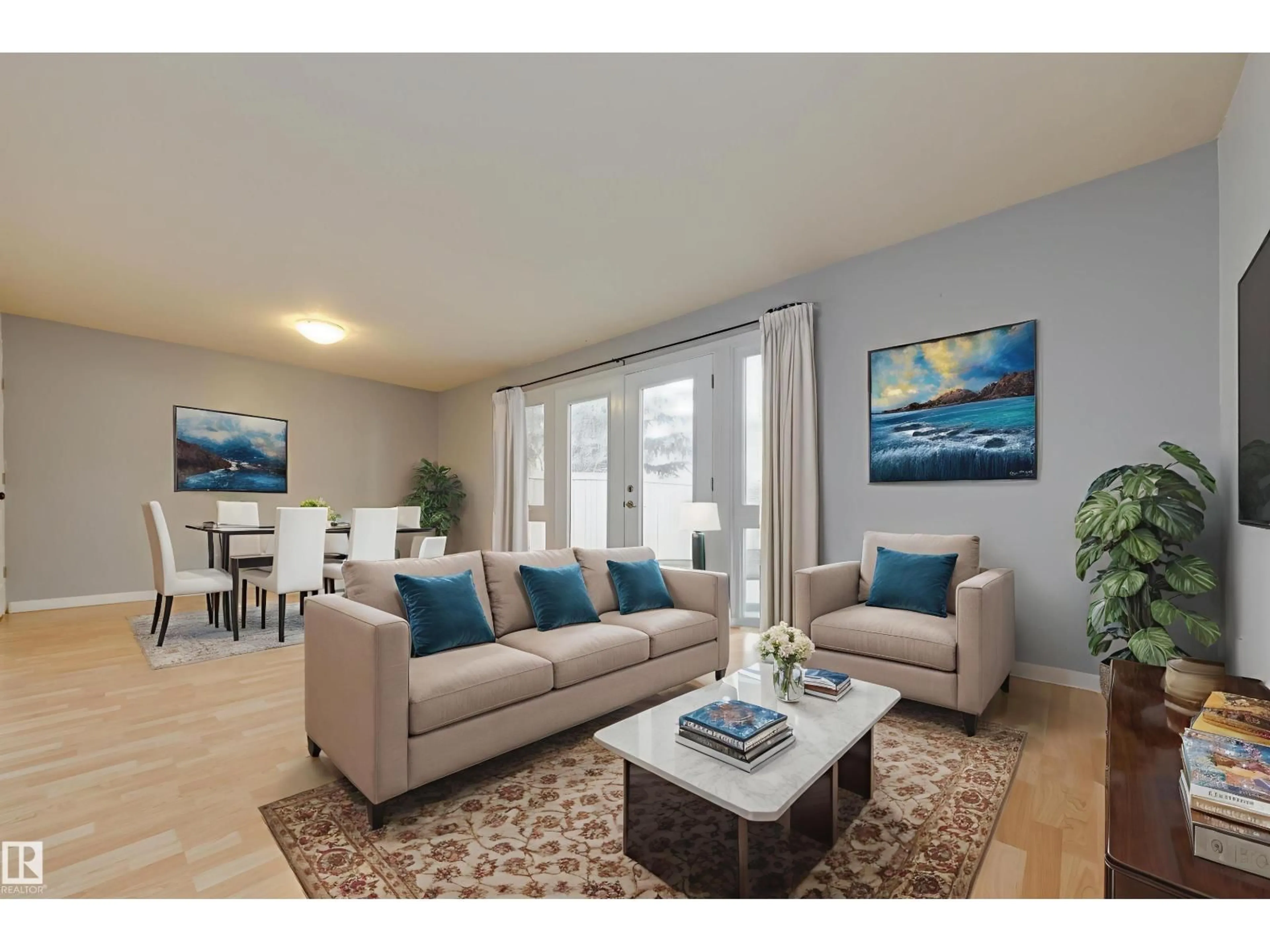 Living room with furniture, unknown for 161 ROYAL RD, Edmonton Alberta T5J2E7