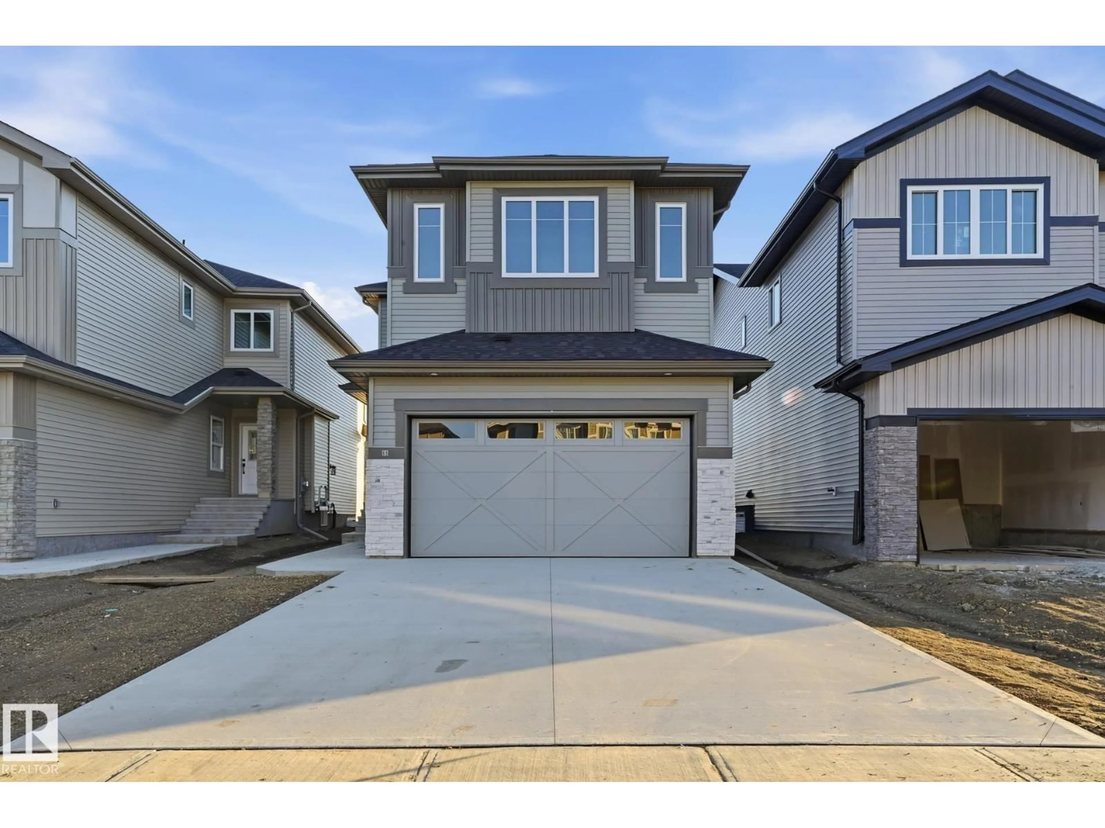 Home with vinyl exterior material, street for 68 HEMINGWAY CR, Spruce Grove Alberta T7X2L6