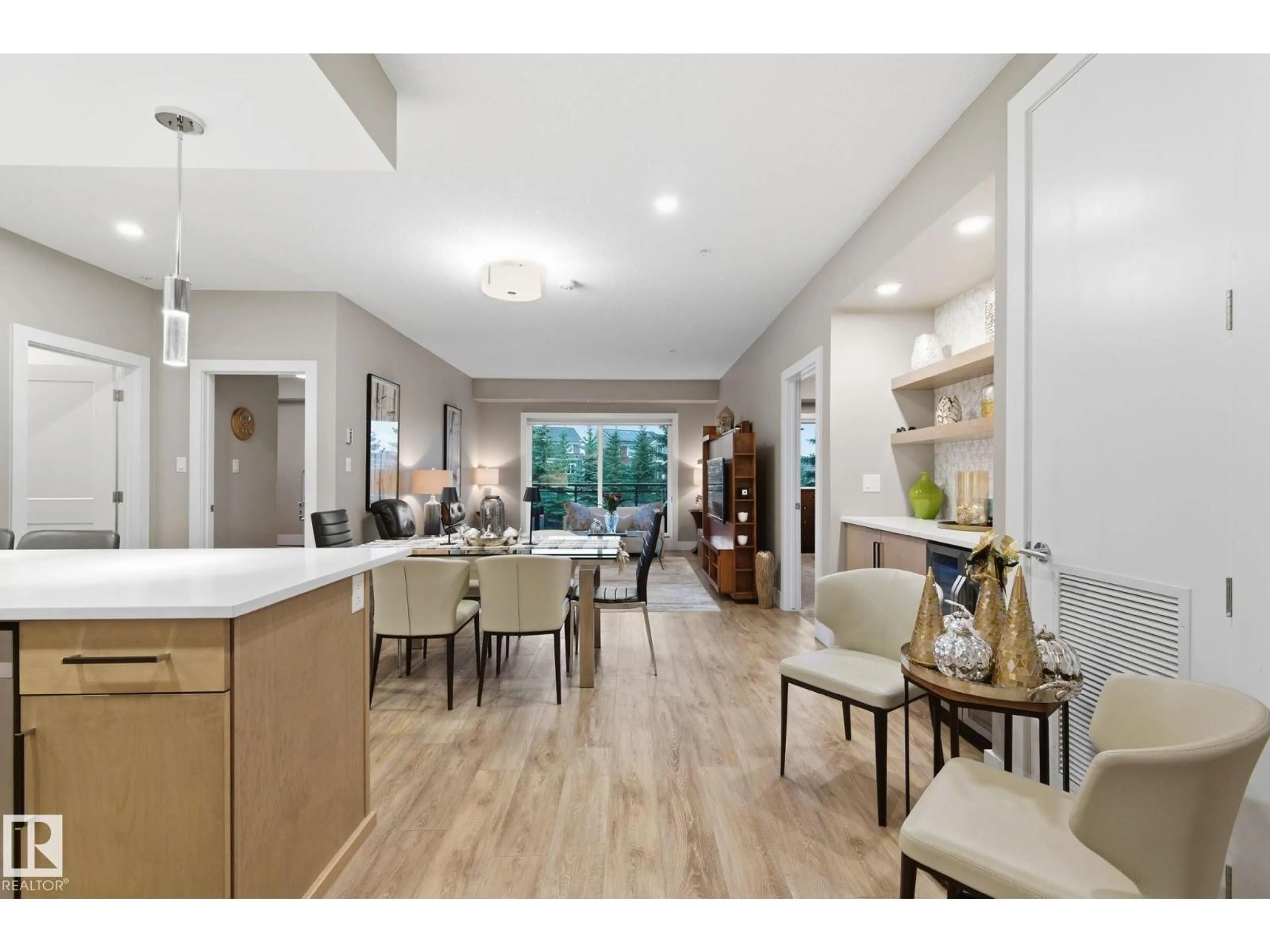 Open concept kitchen, unknown for #113 - 528 GRIESBACH PARADE PR, Edmonton Alberta T5E6X2