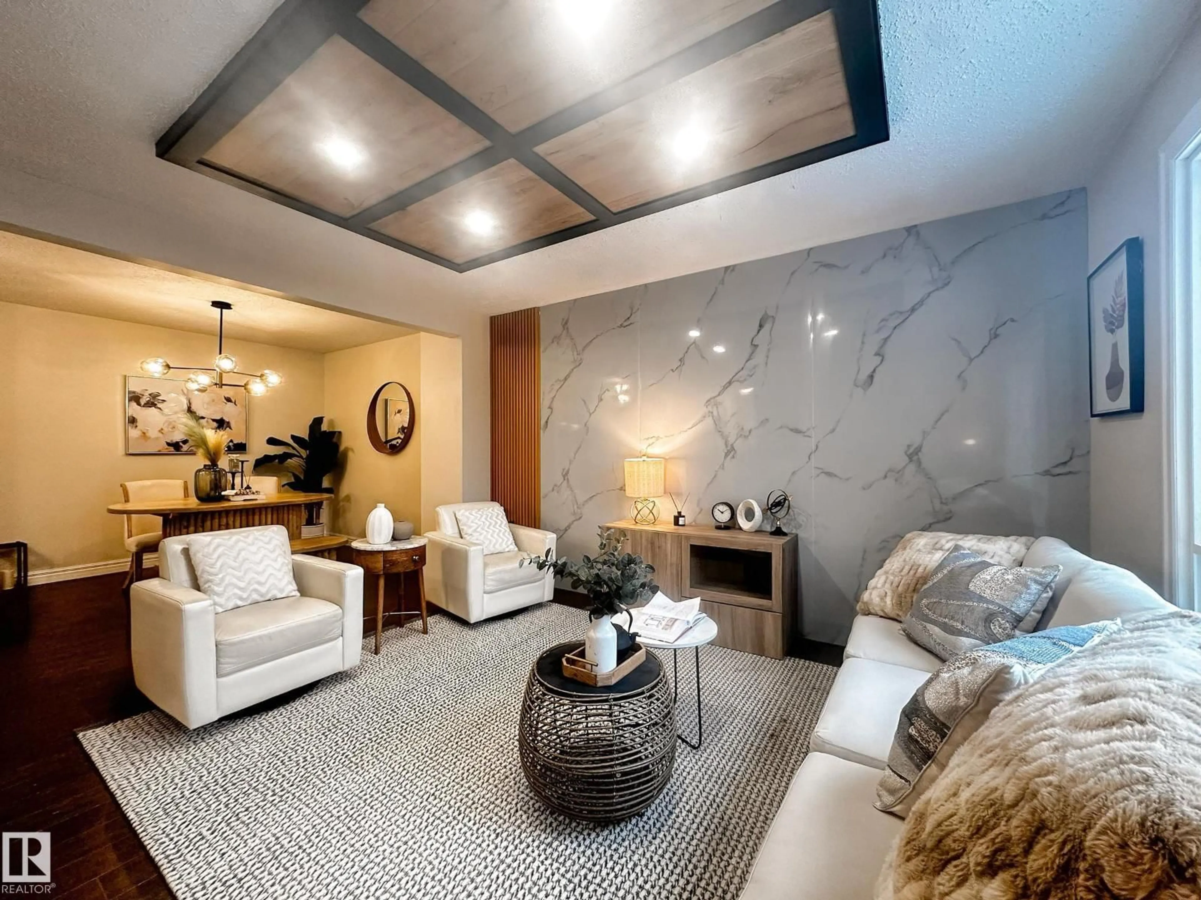 Living room with furniture, unknown for 848 ERIN PL, Edmonton Alberta T5T1M6