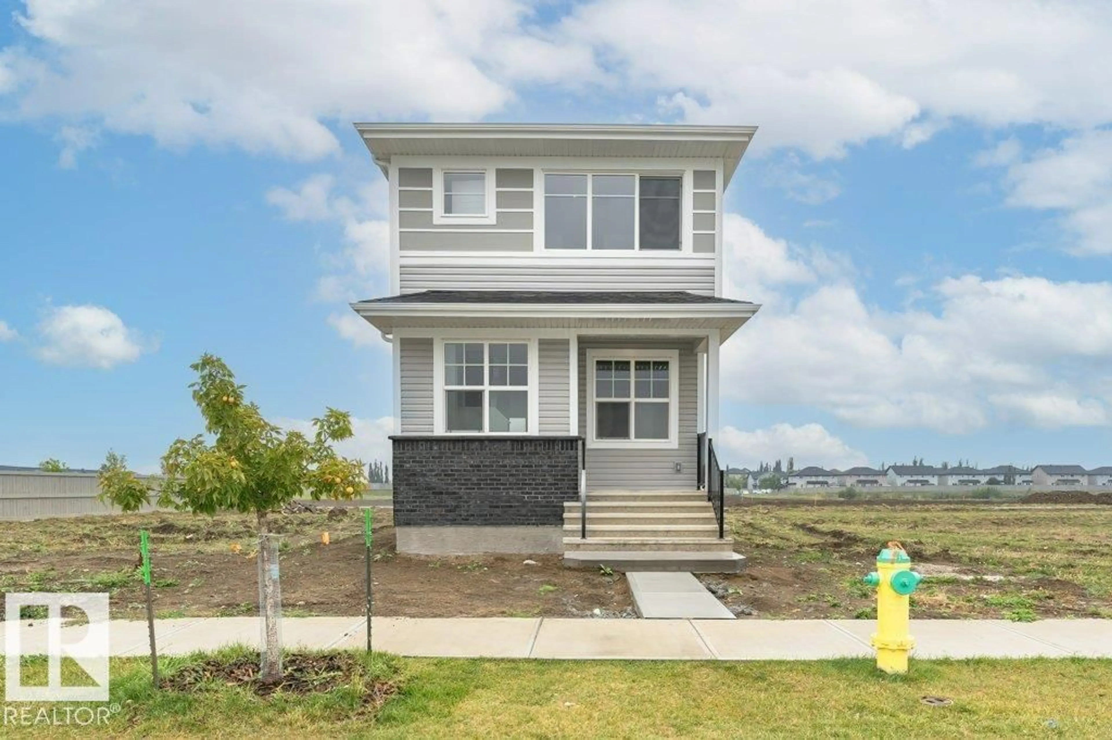 Home with vinyl exterior material, street for 6423 63 ST, Beaumont Alberta T4X3E3