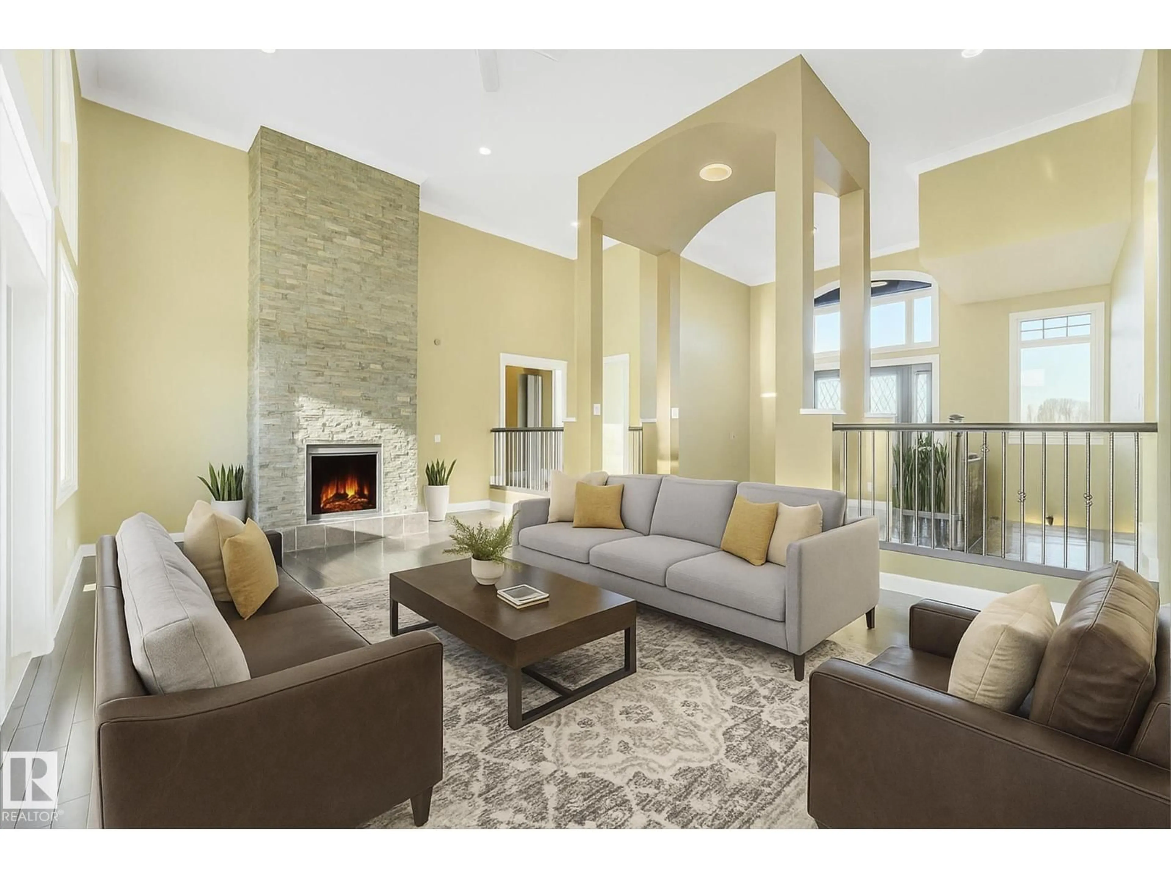 Living room with furniture, unknown for 190 50509 RANGE RD, Rural Leduc County Alberta T0B3M2