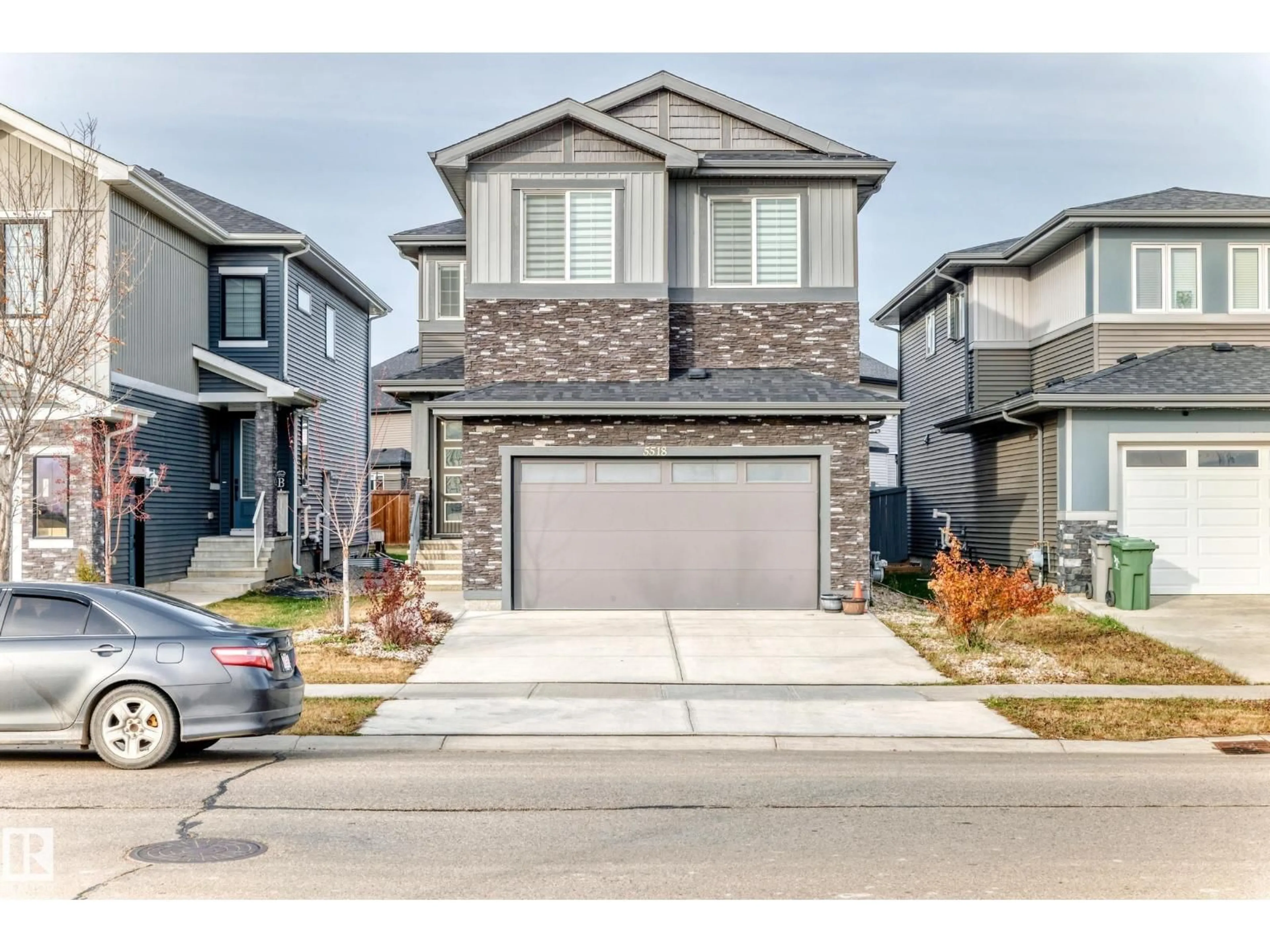 Home with brick exterior material, street for 5518 30 AV, Beaumont Alberta T4X2B4