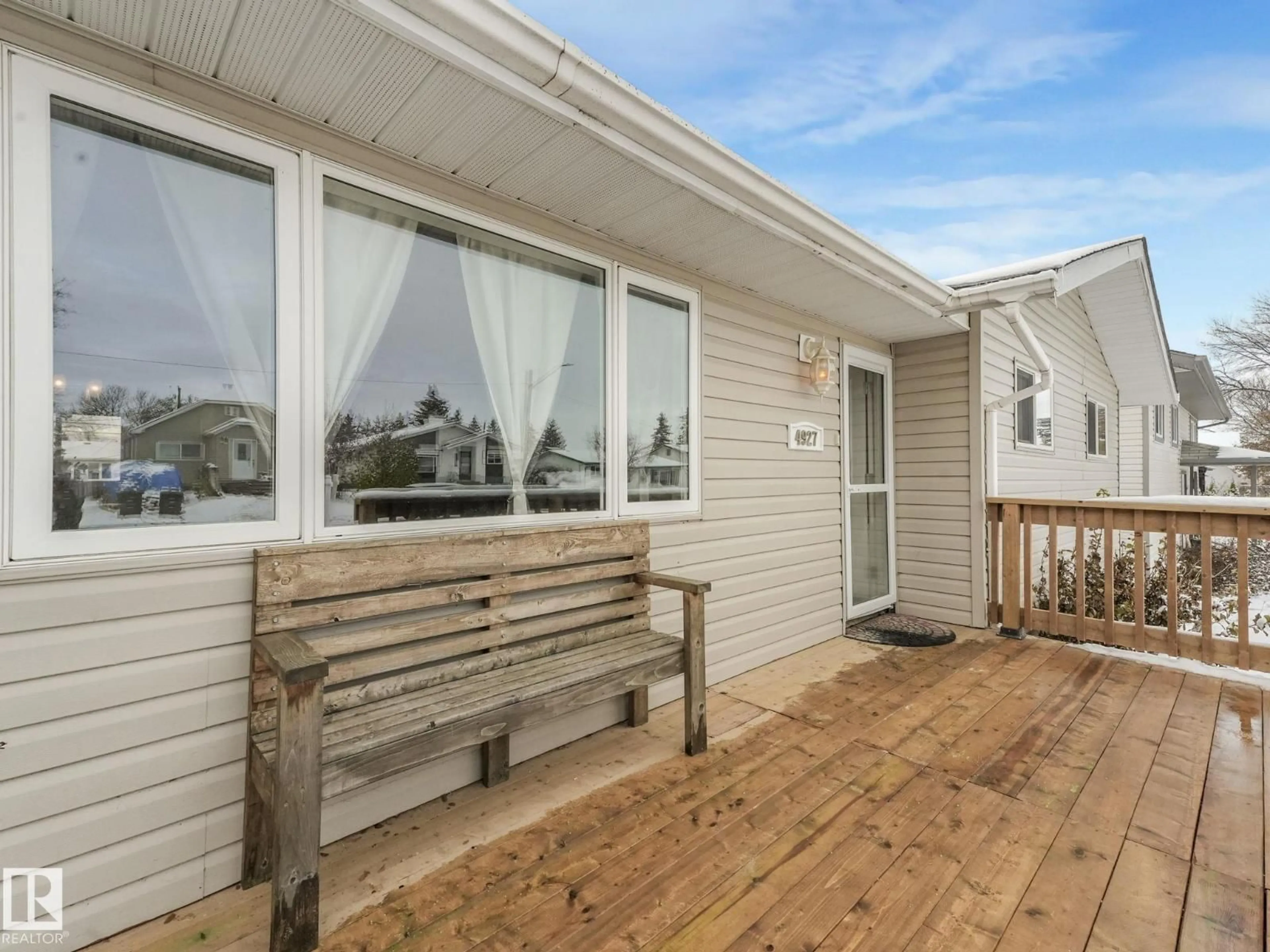 Patio, water/lake/river/ocean view for 4927 52 AV, Bon Accord Alberta T0A0K0