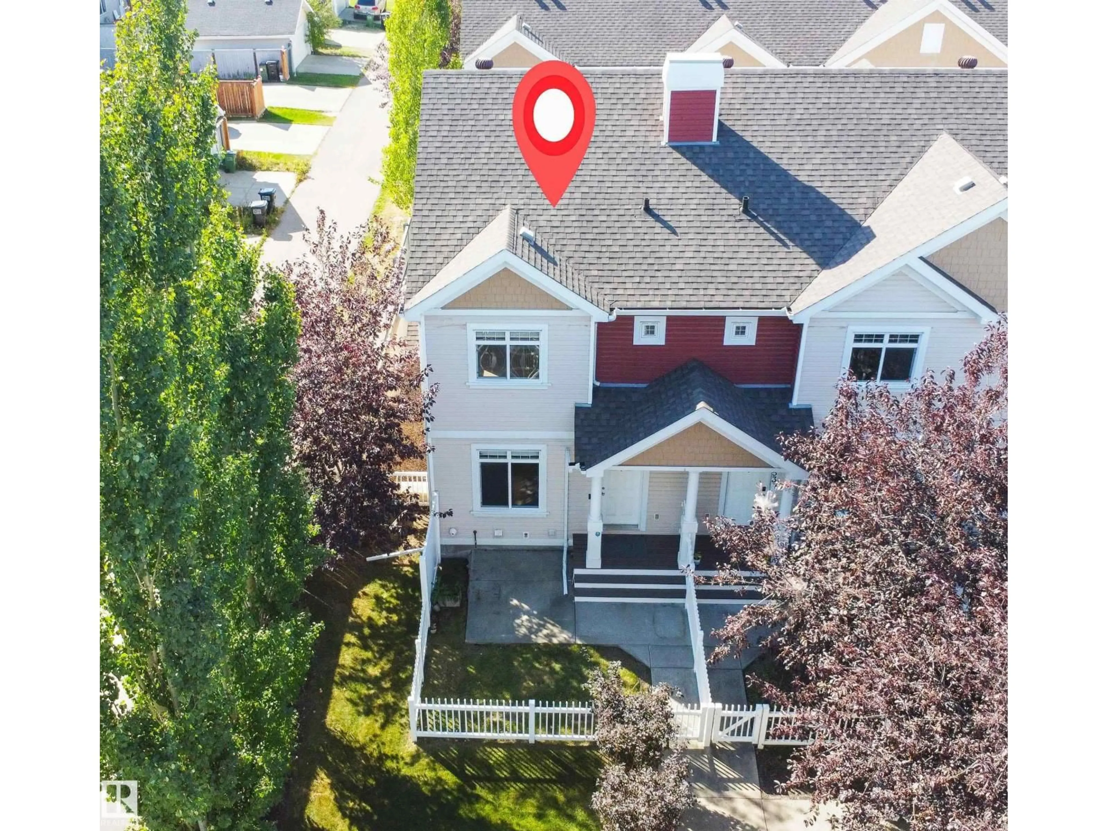 A pic from outside/outdoor area/front of a property/back of a property/a pic from drone, street for 154 - 1804 70 ST, Edmonton Alberta T6X0H4