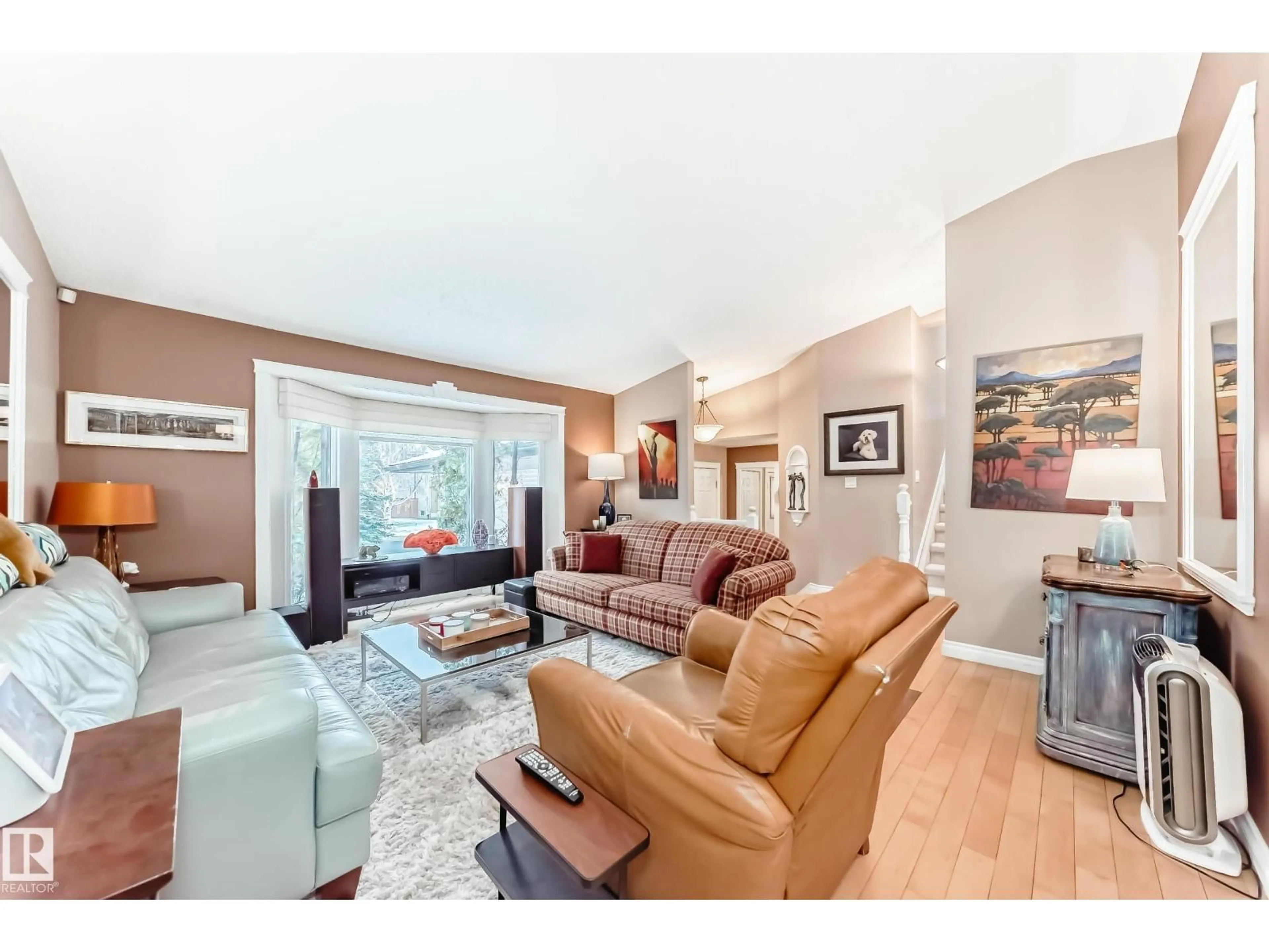 Living room with furniture, unknown for 318 DECHENE RD, Edmonton Alberta T6M1W2