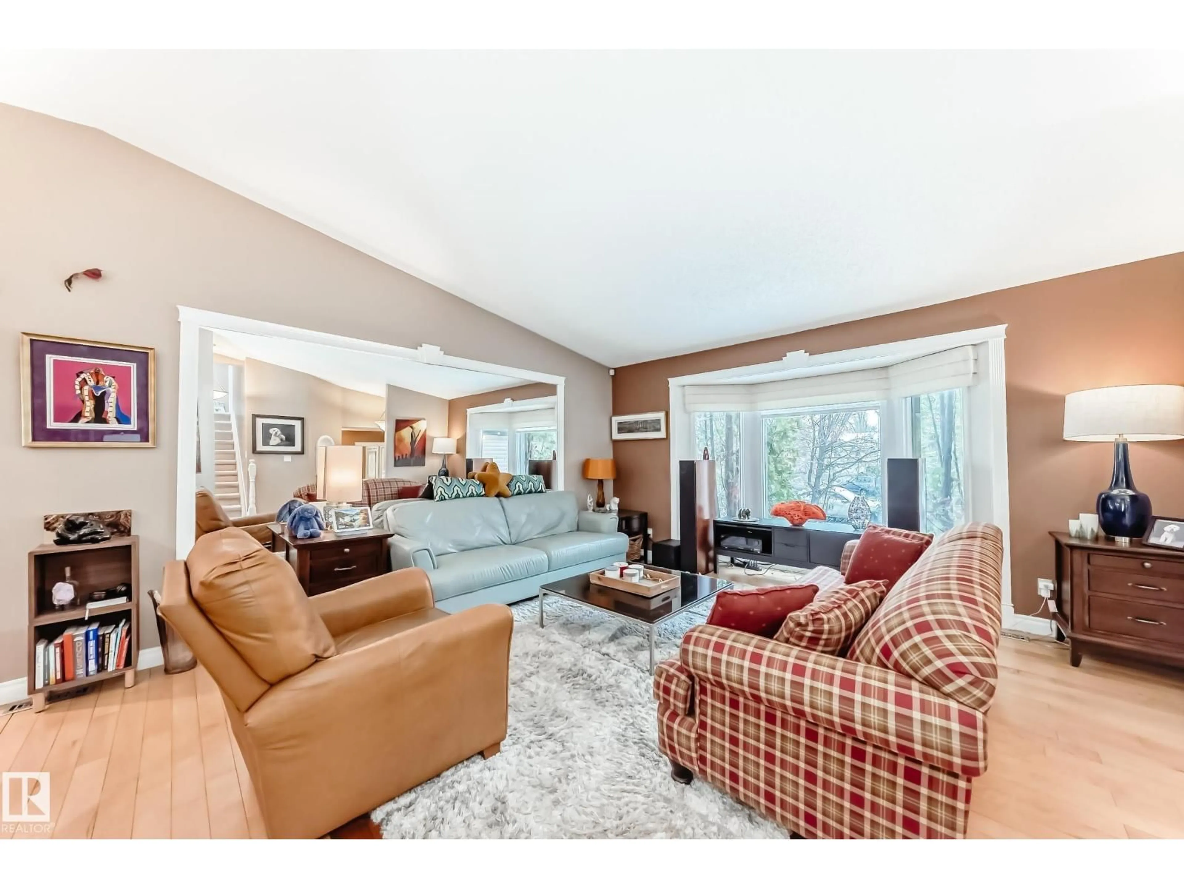 Living room with furniture, unknown for 318 DECHENE RD, Edmonton Alberta T6M1W2