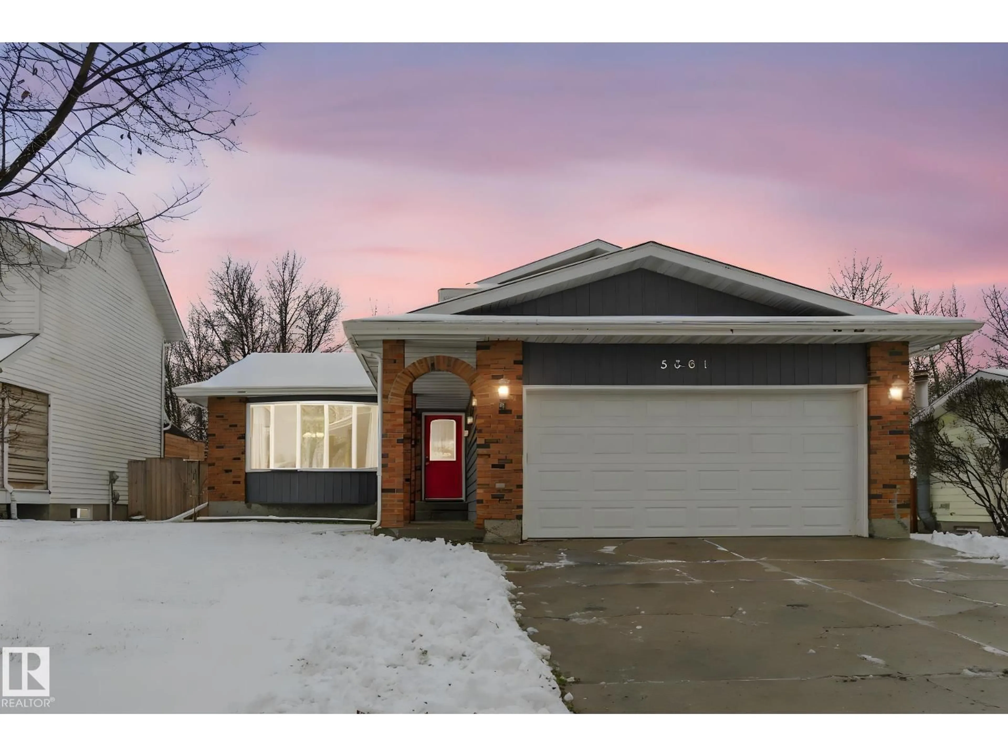 Home with brick exterior material, street for 5361 65 ST, Redwater Alberta T0A2W0