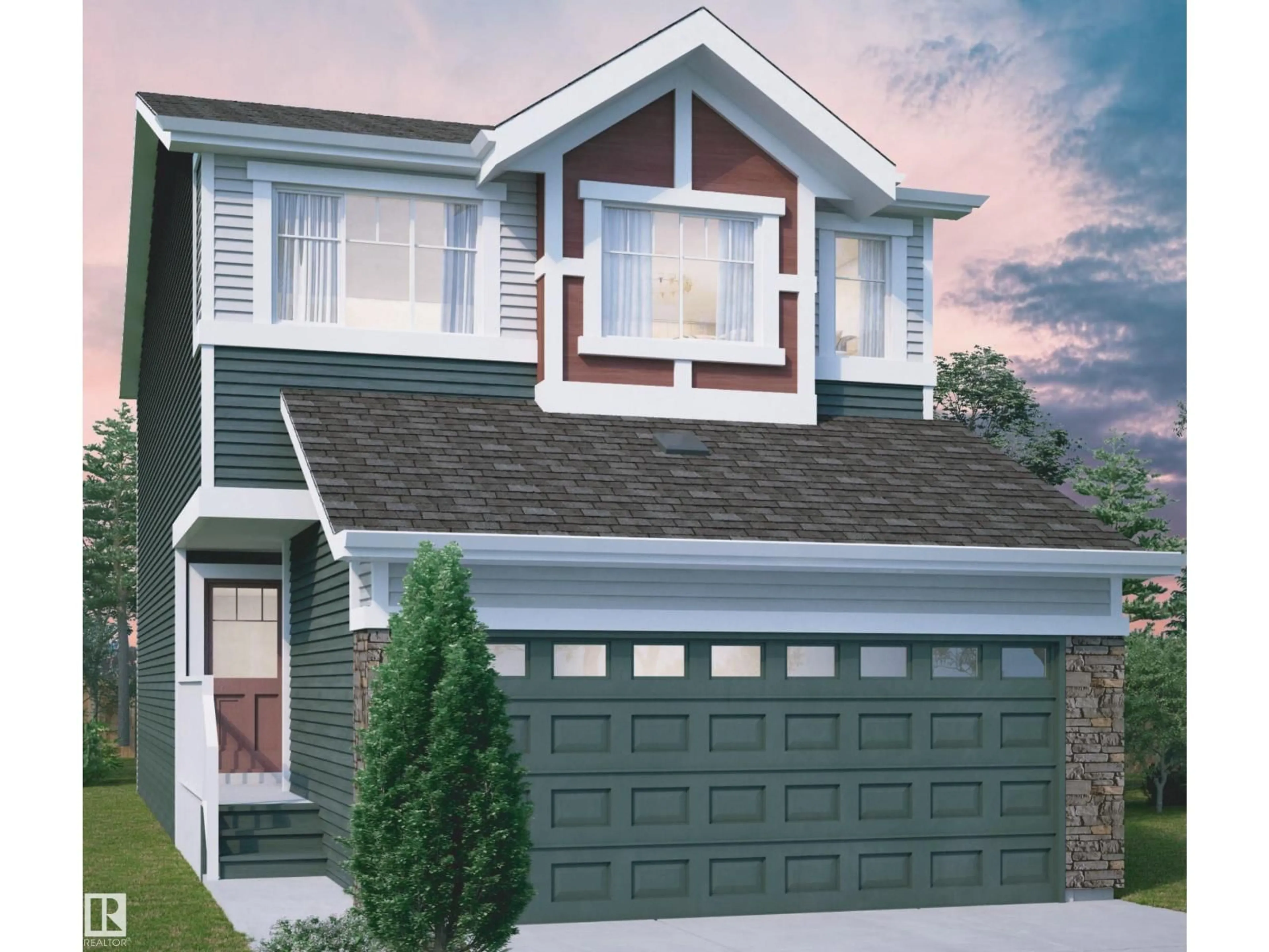 Home with vinyl exterior material, street for 20620 43 AV, Edmonton Alberta T6M3E3