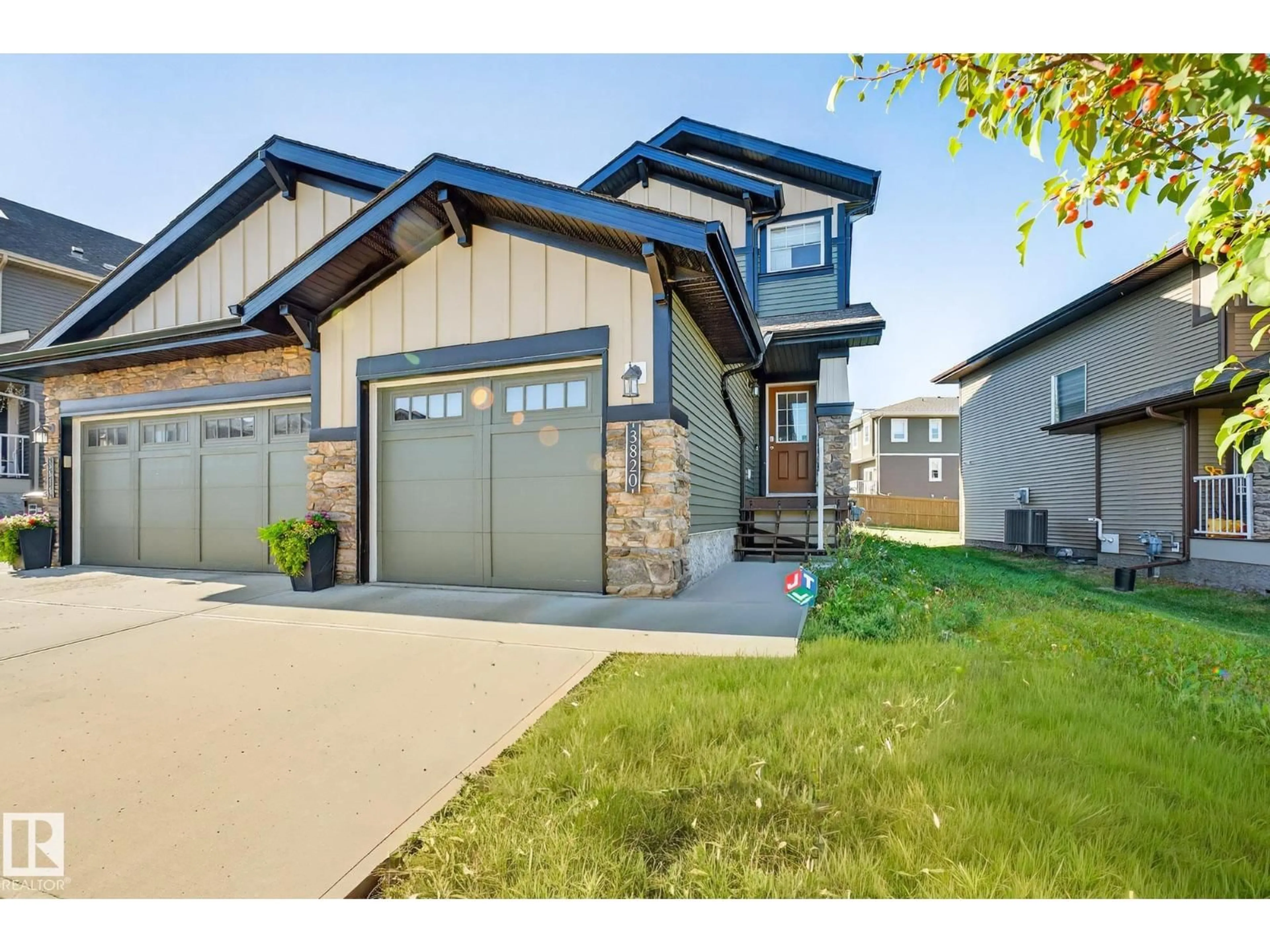 Home with brick exterior material, street for 3820 WEIDLE CR, Edmonton Alberta T6X2E4