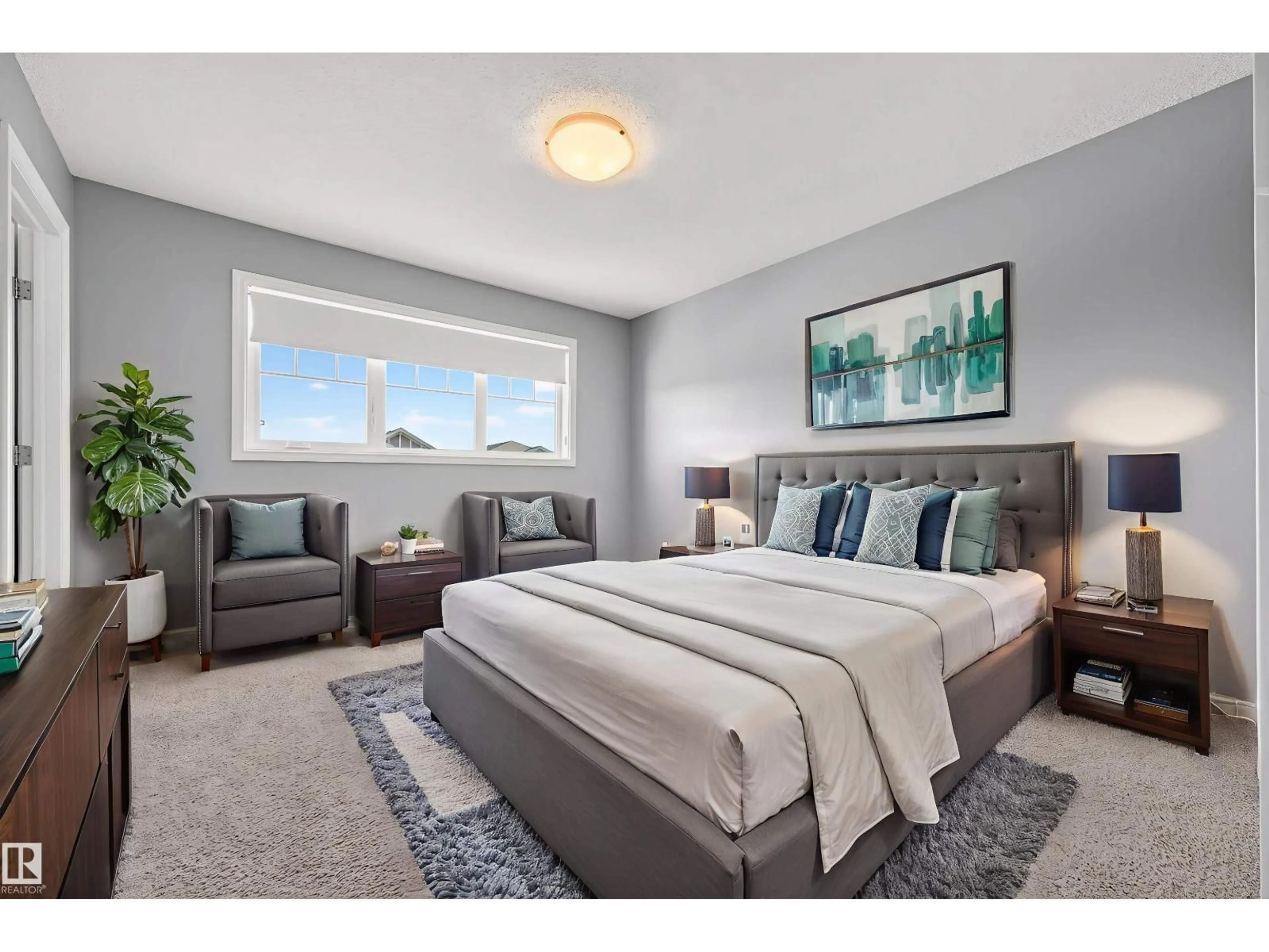 Bedroom with bed, unknown for 3820 WEIDLE CR, Edmonton Alberta T6X2E4