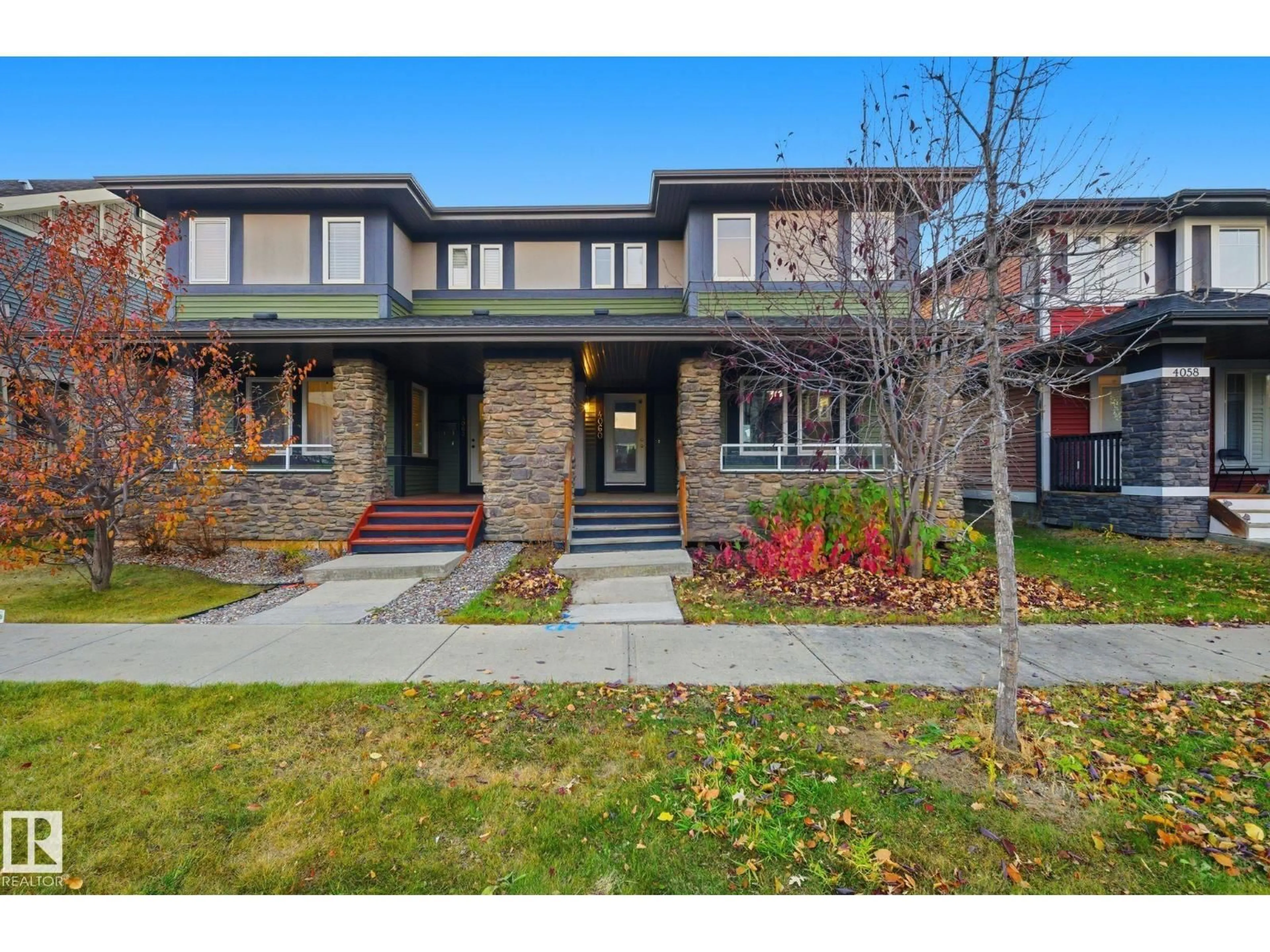 Home with brick exterior material, street for 4060 MORRISON WY, Edmonton Alberta T5E6S3