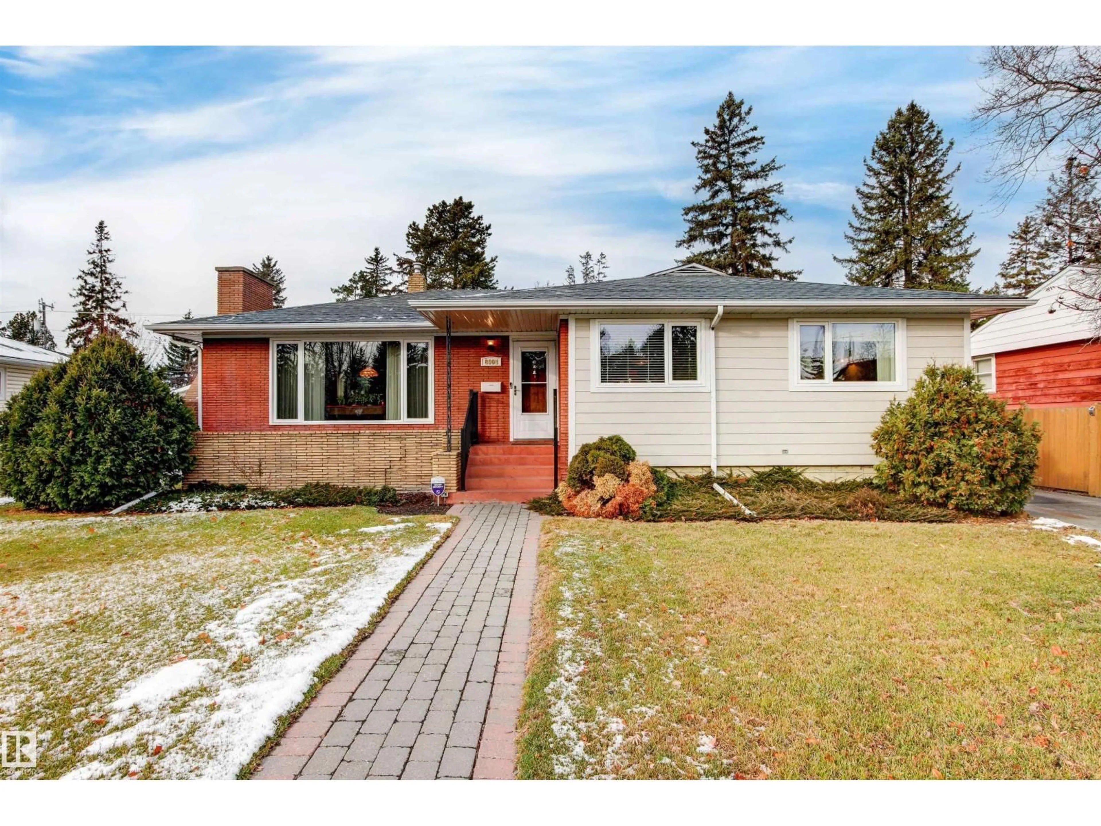 Home with brick exterior material, street for 8008 119 ST, Edmonton Alberta T6G2L4