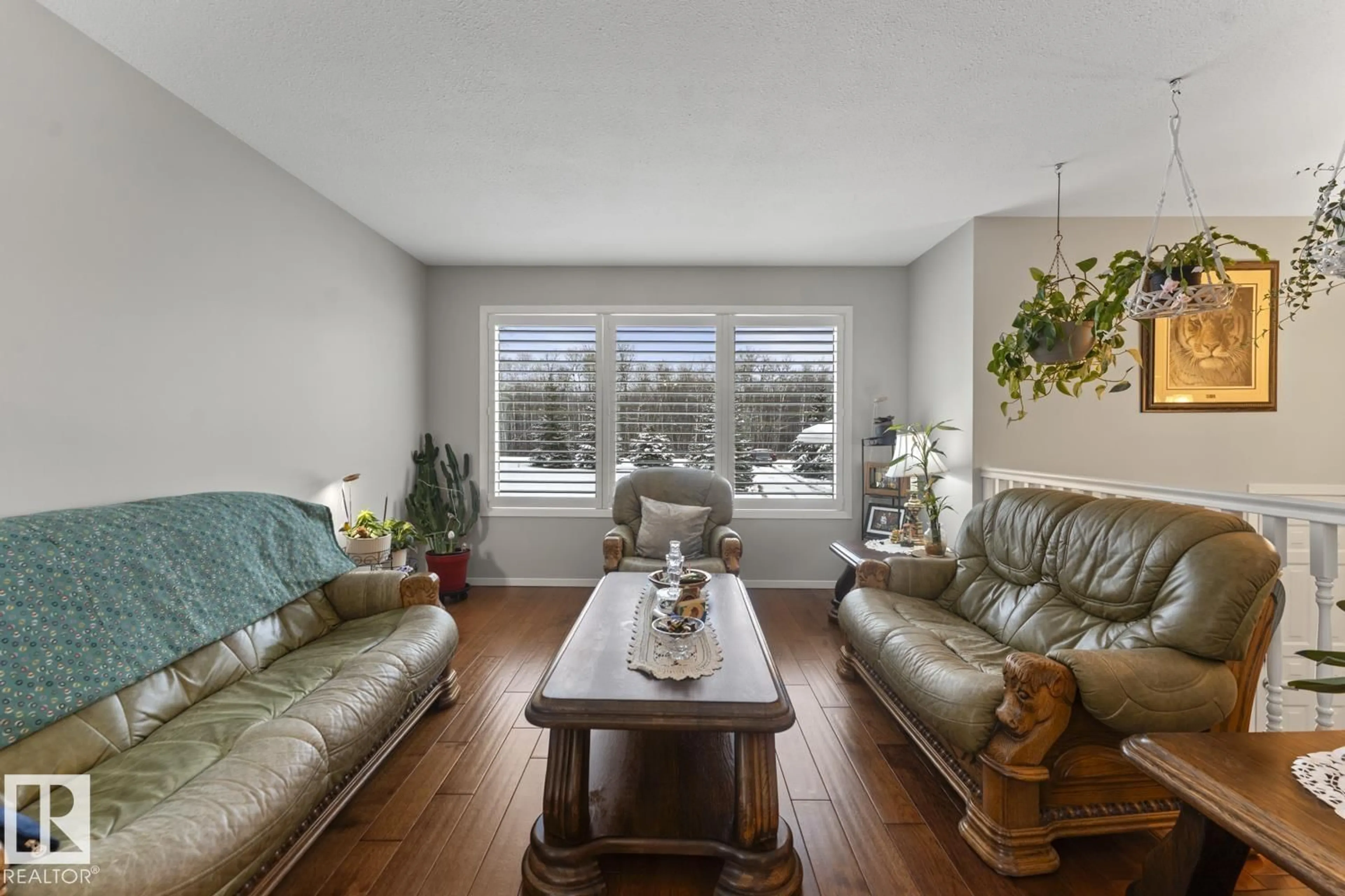Living room with furniture, unknown for 412 RANGE RD, Rural Bonnyville M.D. Alberta T0A0T0