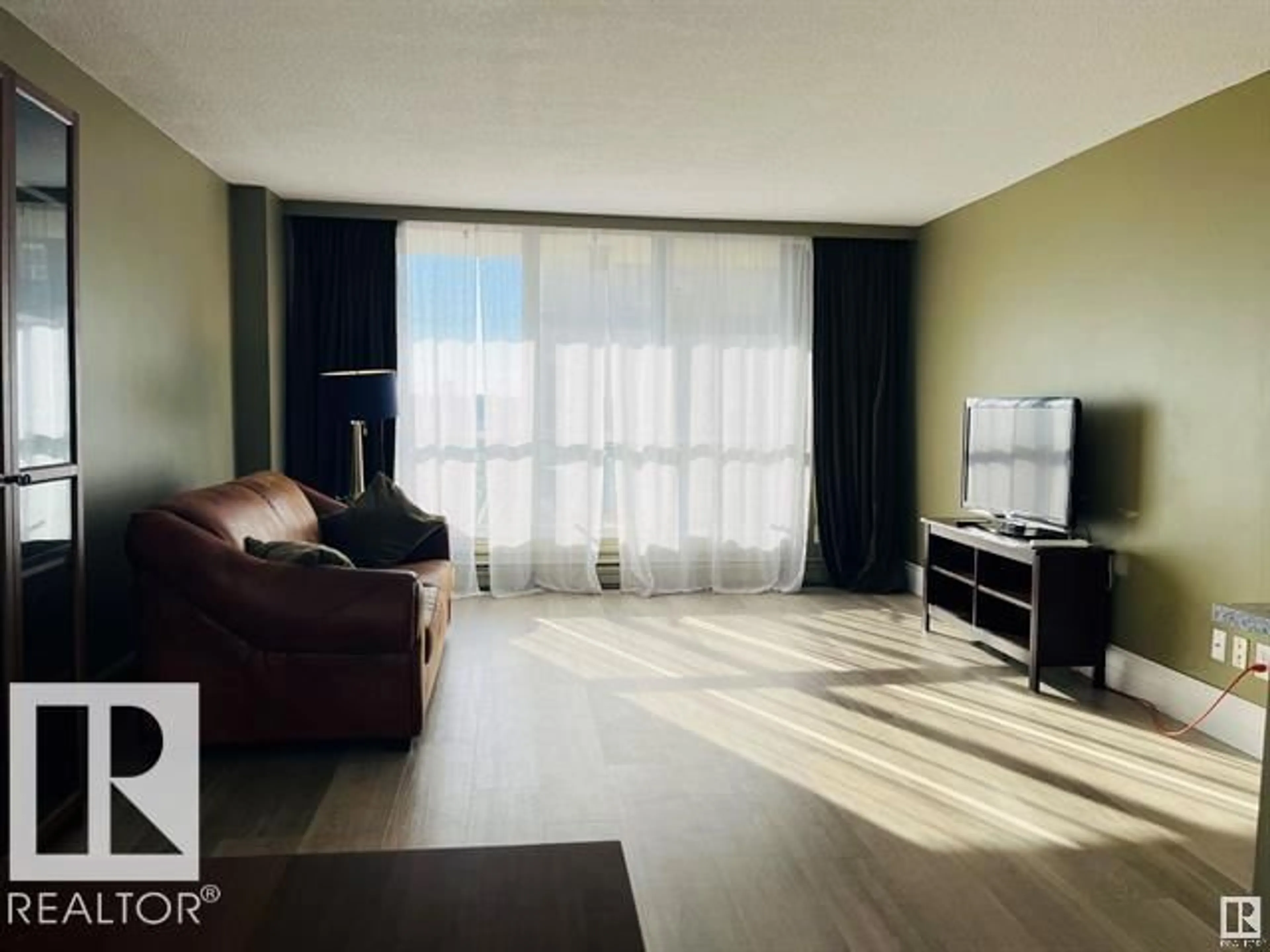 Living room with furniture, unknown for 207 - 9903 104 ST NW, Edmonton Alberta T5K0E4