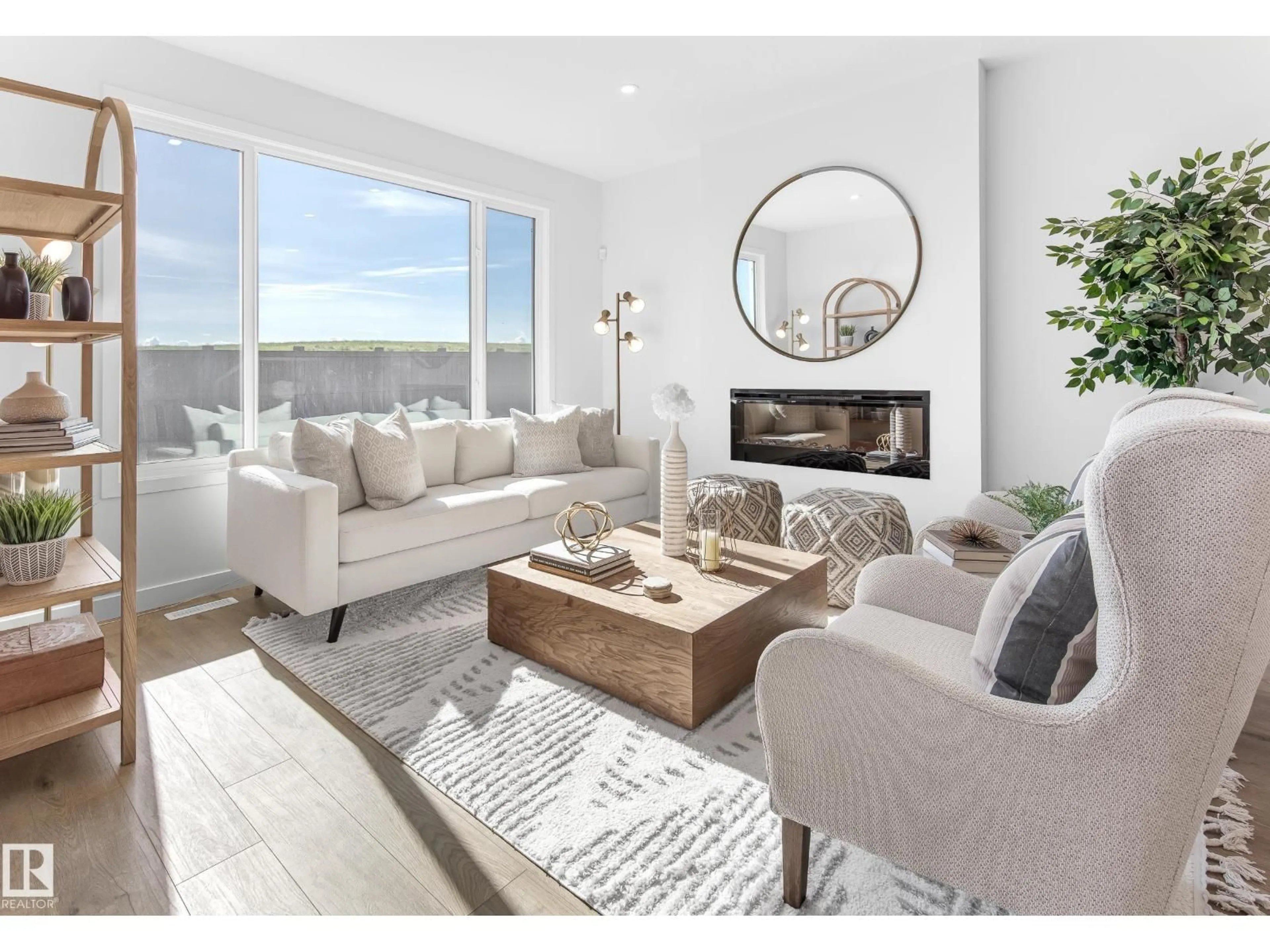 Living room with furniture, unknown for 5669 HAWTHORN WY, Edmonton Alberta T6X3K8