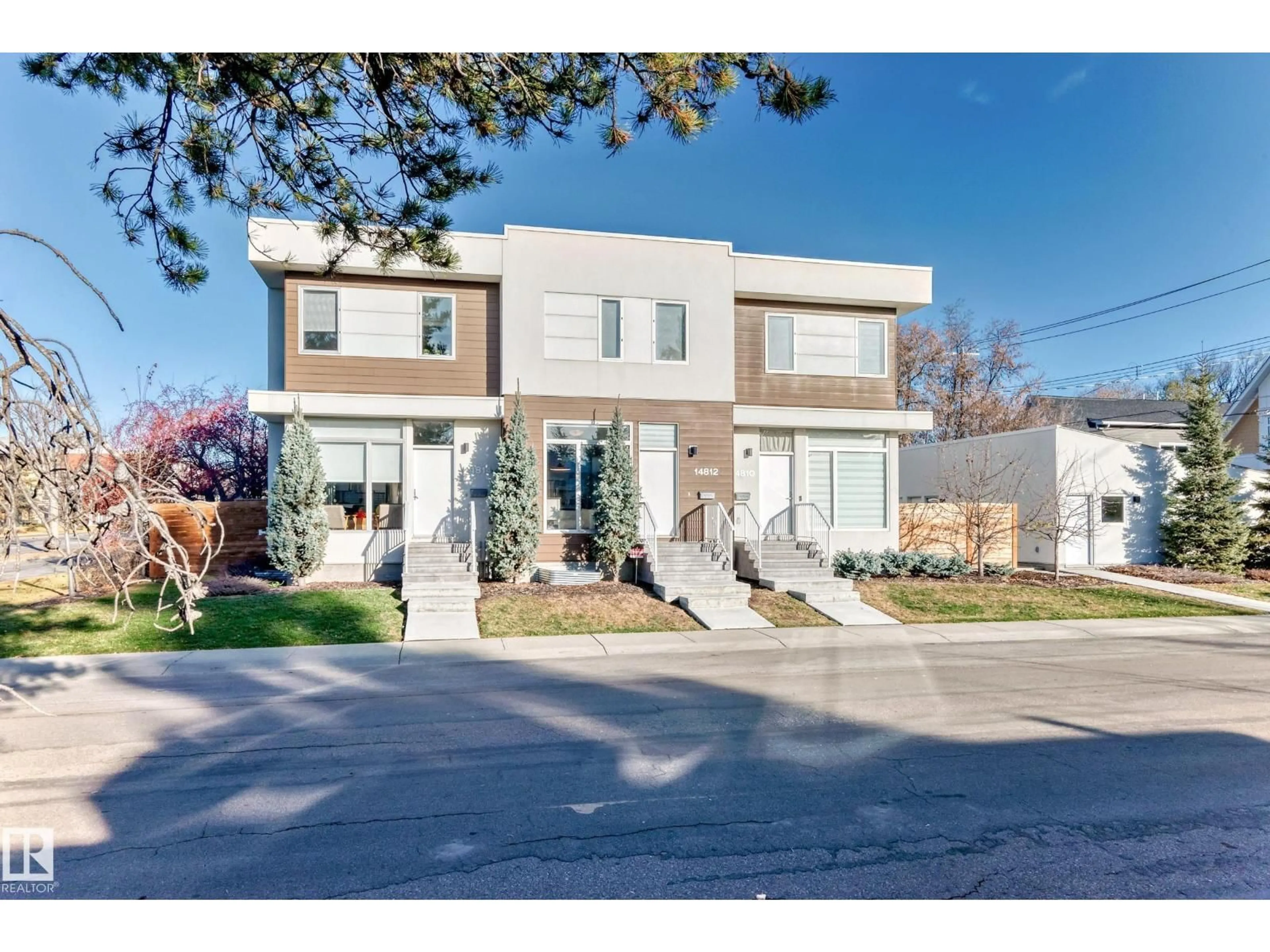 Home with brick exterior material, street for 14812 98 AVE, Edmonton Alberta T5N0H1