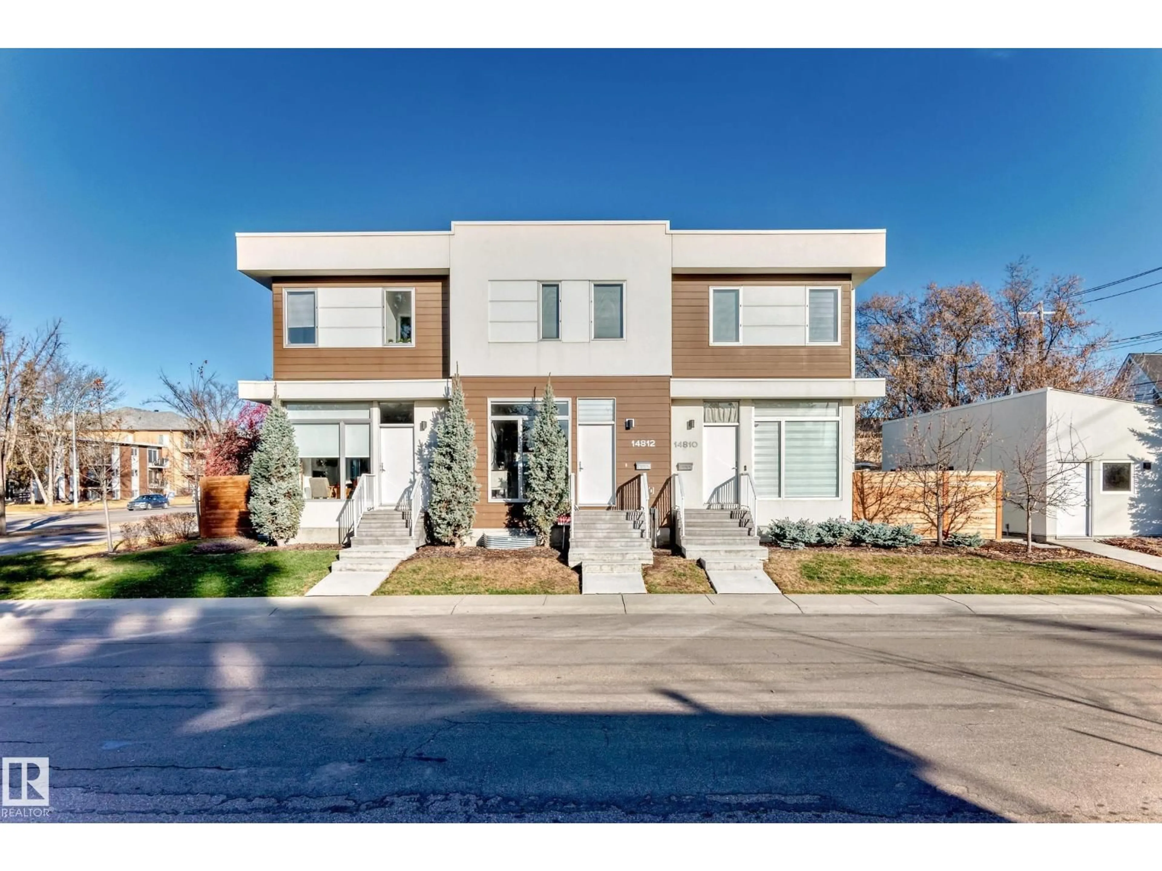 Home with brick exterior material, street for 14812 98 AVE, Edmonton Alberta T5N0H1