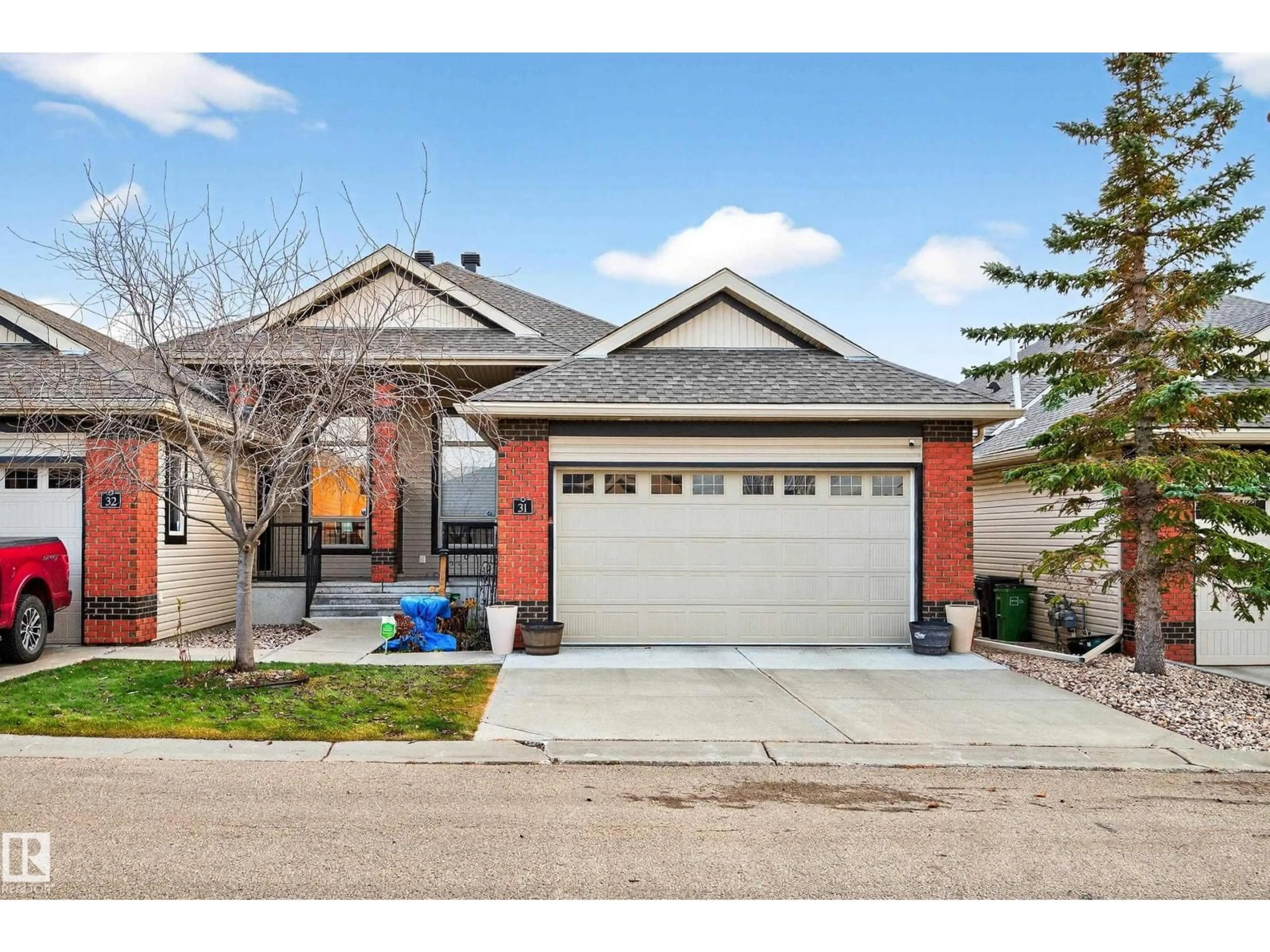 Home with brick exterior material, street for 31 841 156 ST, Edmonton Alberta T6R0B3