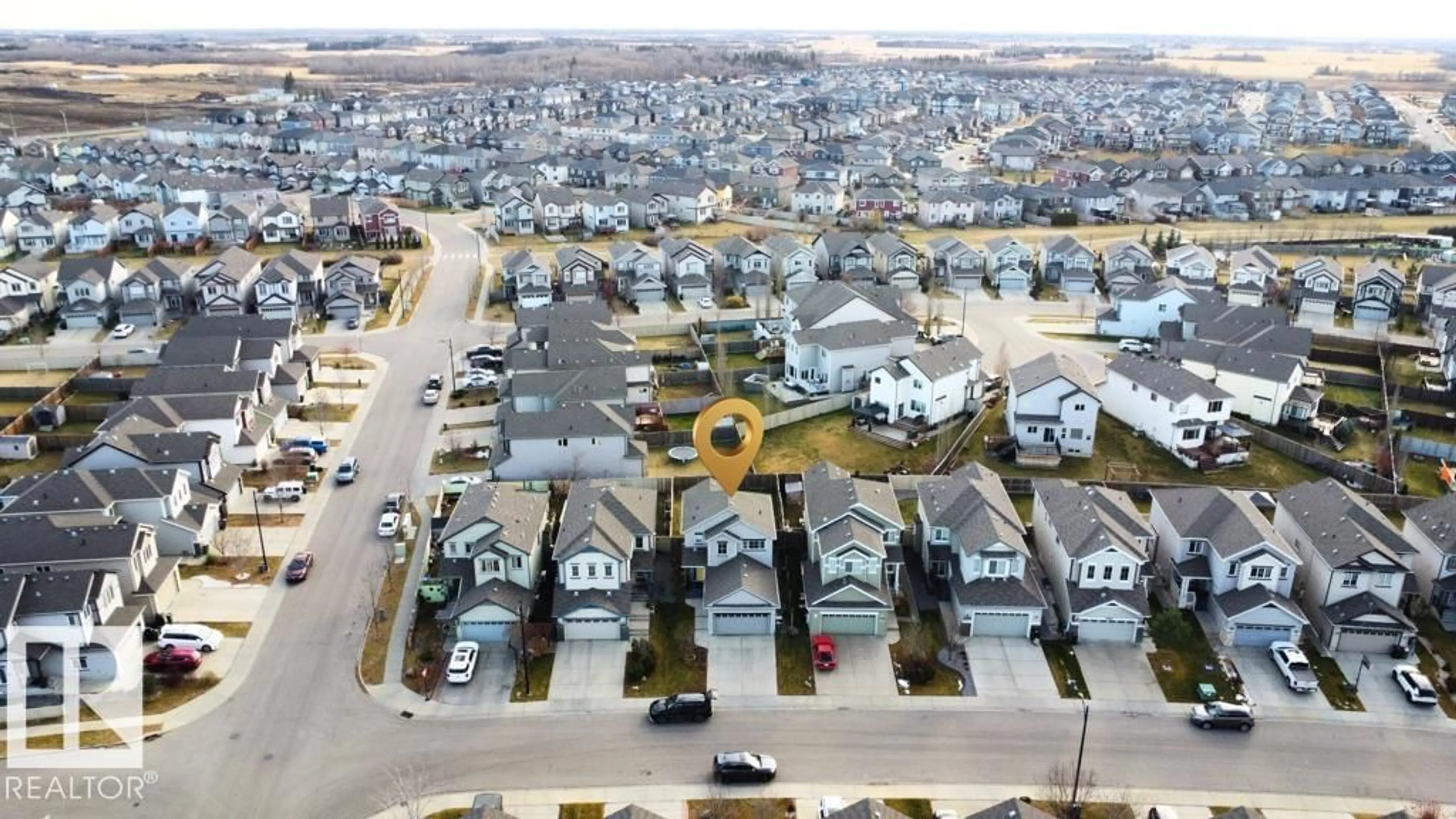 A pic from outside/outdoor area/front of a property/back of a property/a pic from drone, street for 5311 17 AV, Edmonton Alberta T6X1R2