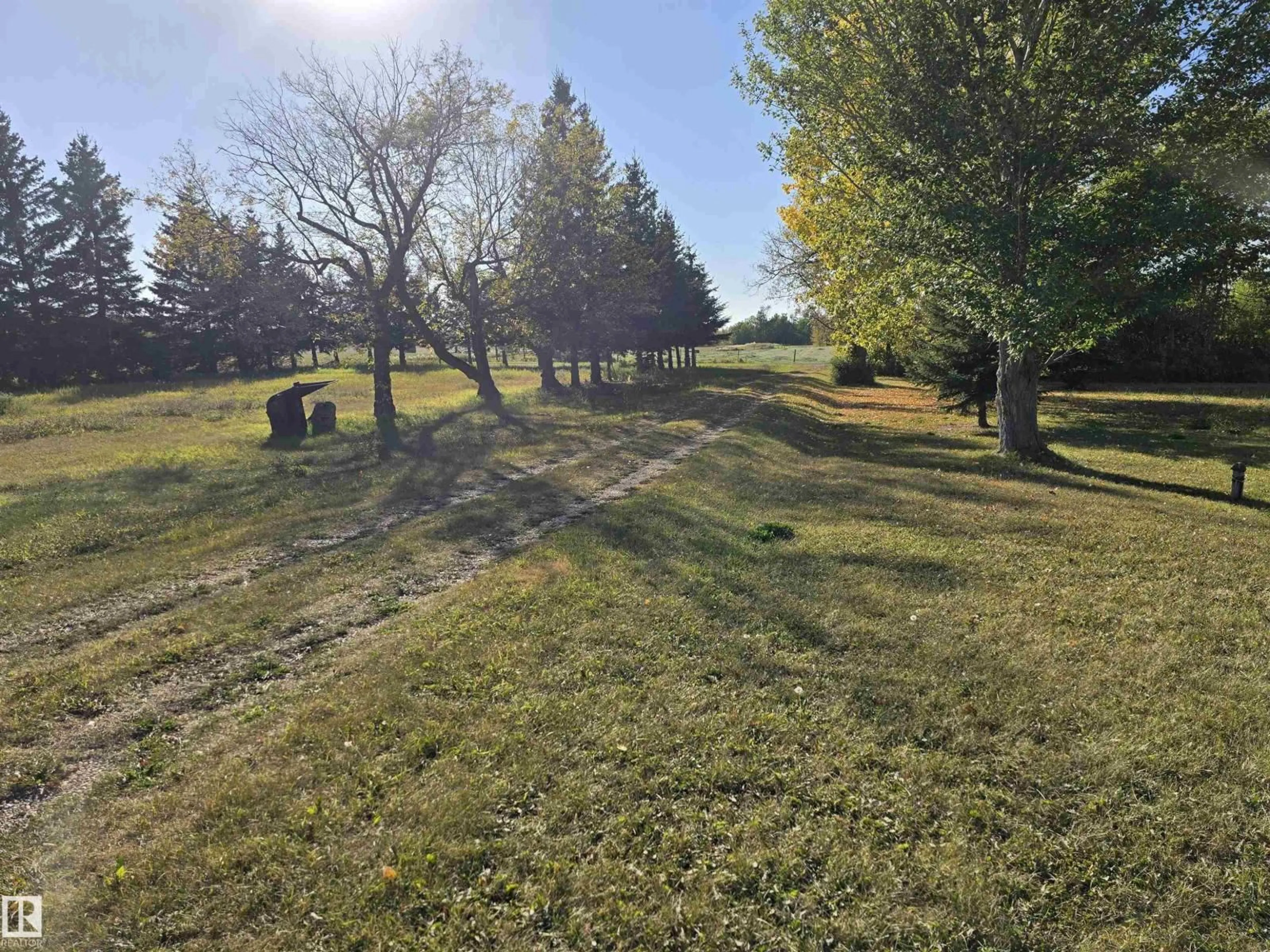 A pic from outside/outdoor area/front of a property/back of a property/a pic from drone, forest/trees view for 59301 RGE ROAD 20, Rural Westlock County Alberta T7P2N9