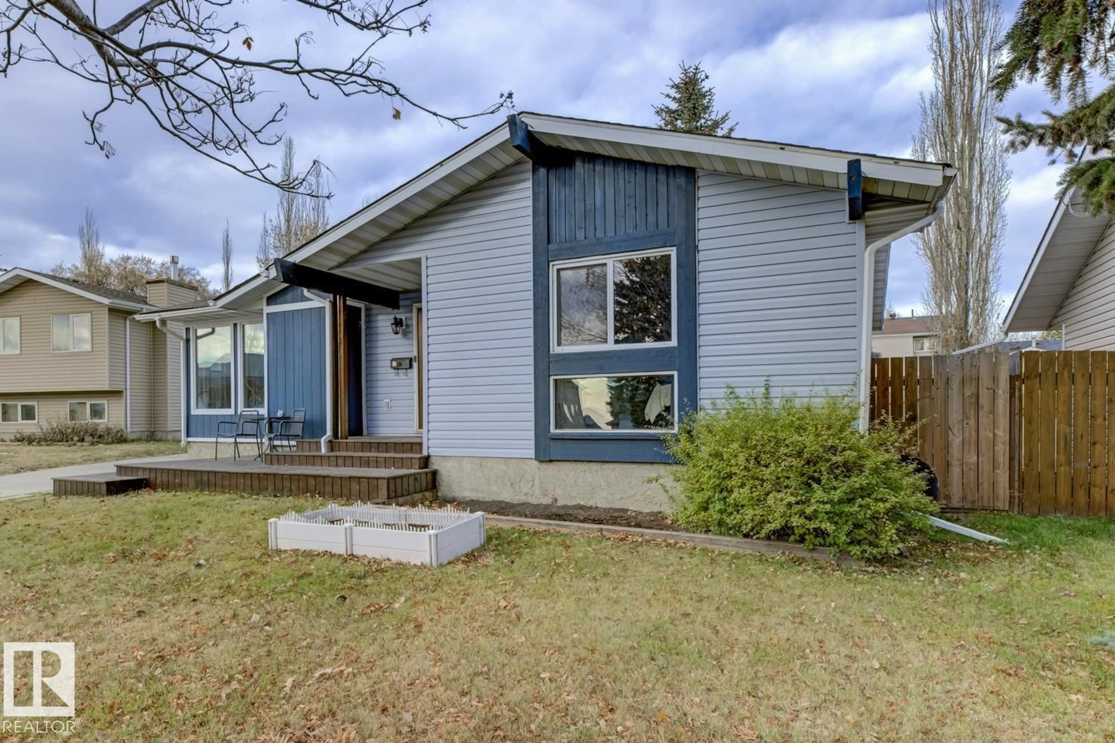 Home with vinyl exterior material, street for 4806 42 AV, Beaumont Alberta T4X1E9