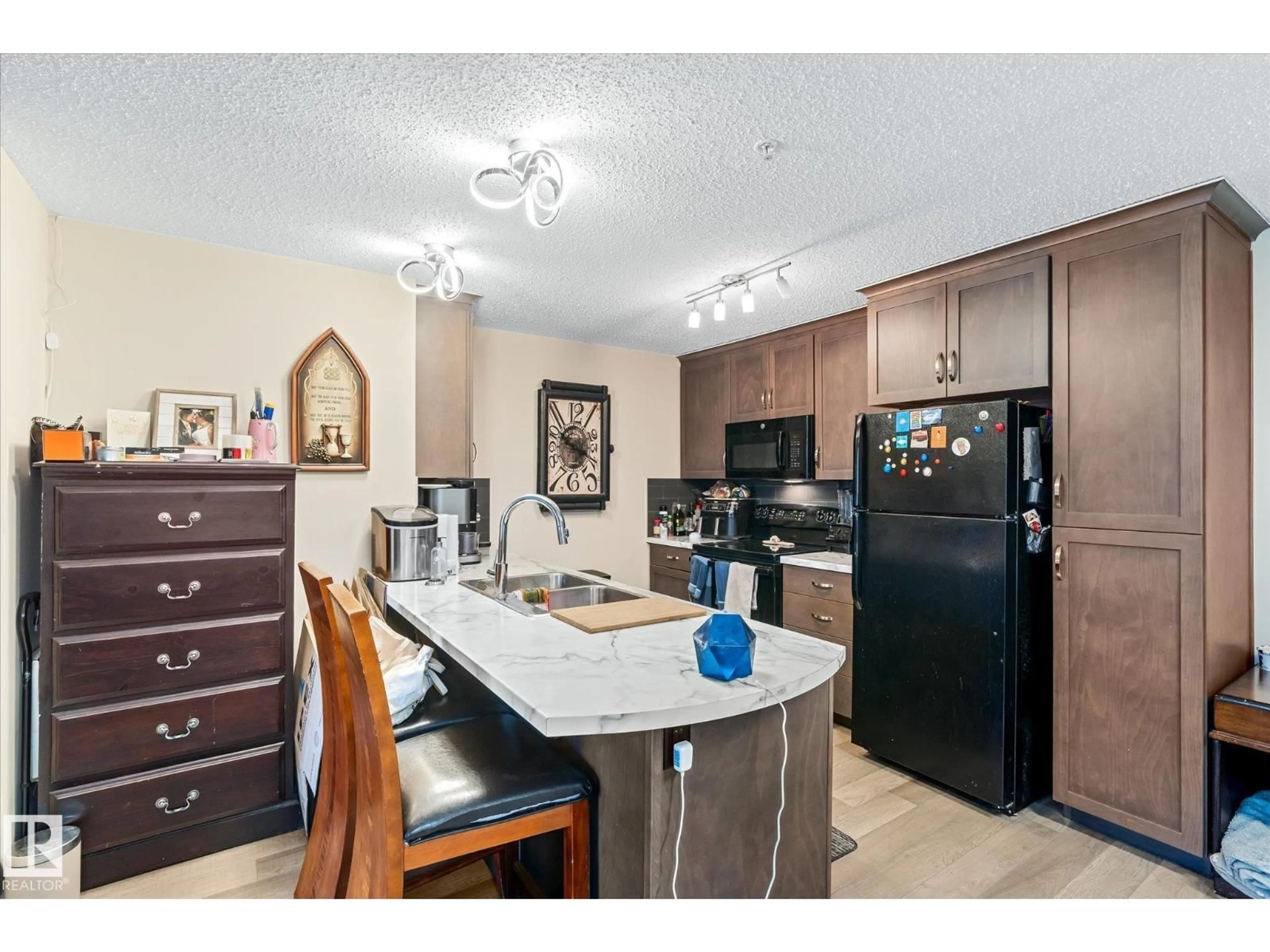 Open concept kitchen, unknown for 257 - 7805 71 ST, Edmonton Alberta T6B3V6