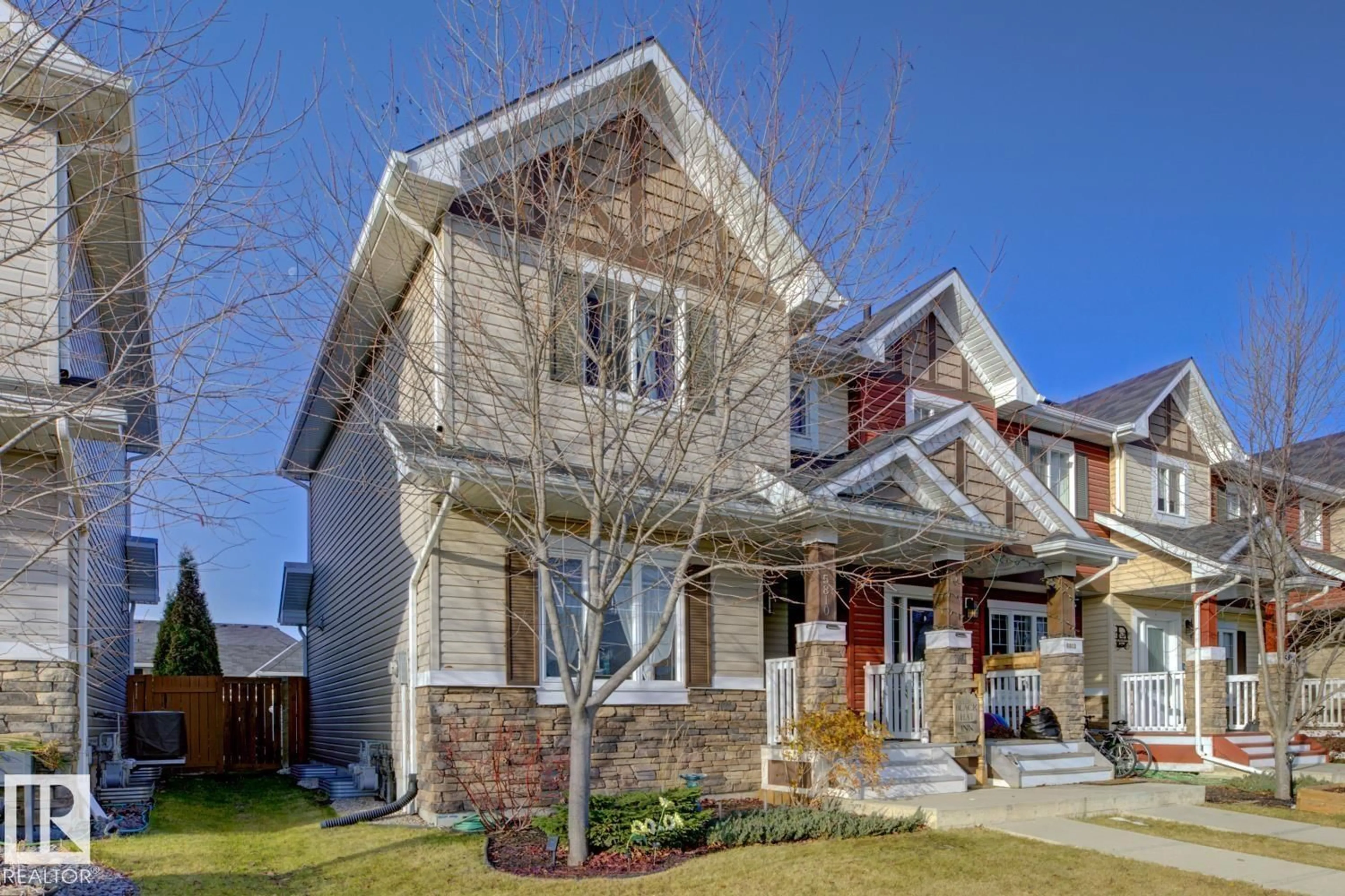 Home with brick exterior material, street for 5810 RUE EAGLEMONT, Beaumont Alberta T4X0W4