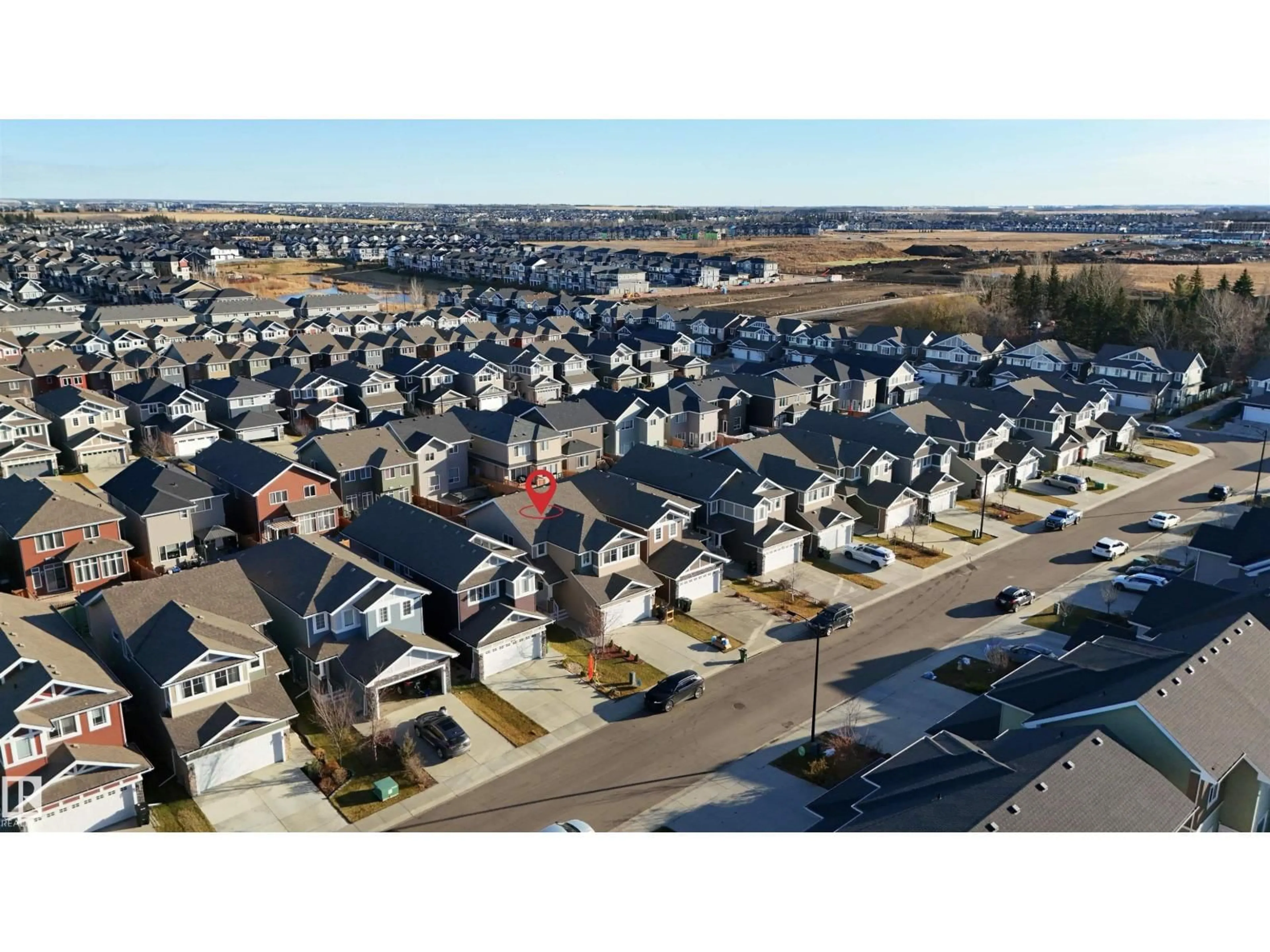 A pic from outside/outdoor area/front of a property/back of a property/a pic from drone, street for SW - 1603 169 ST, Edmonton Alberta T6W1H2