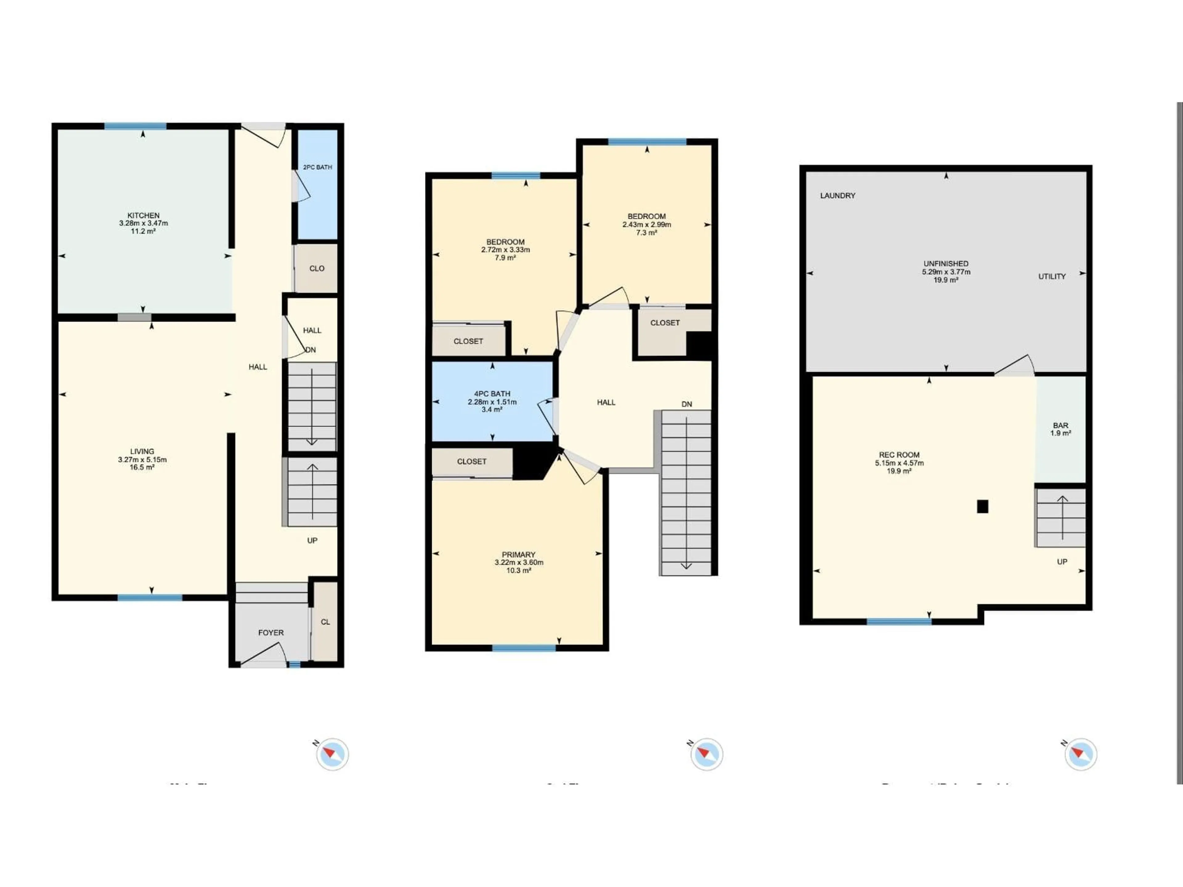 Floor plan for 14217 32 ST, Edmonton Alberta T5Y1H3