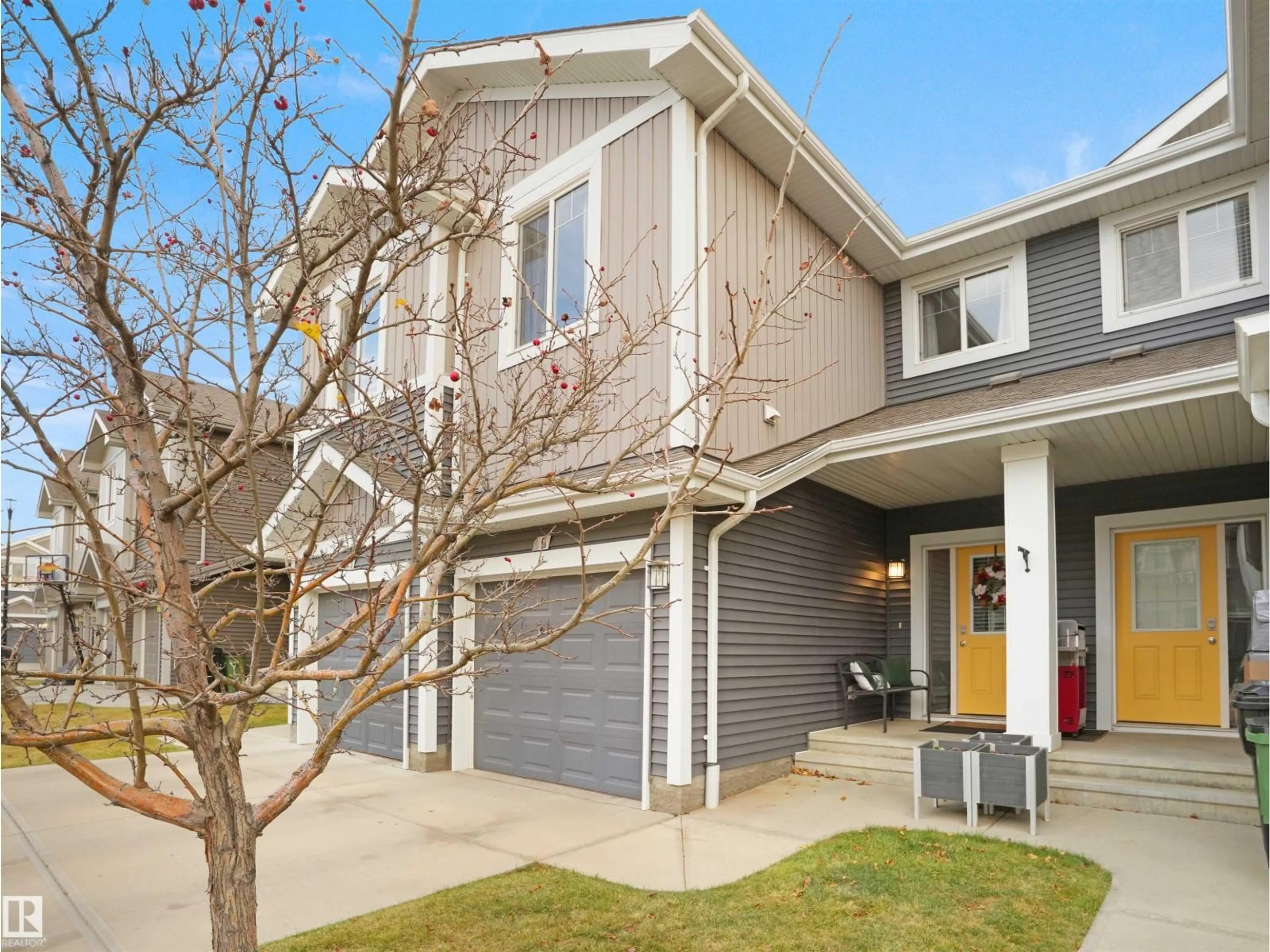 Home with vinyl exterior material, street for #6 - 6004 ROSENTHAL WY, Edmonton Alberta T5T7L1