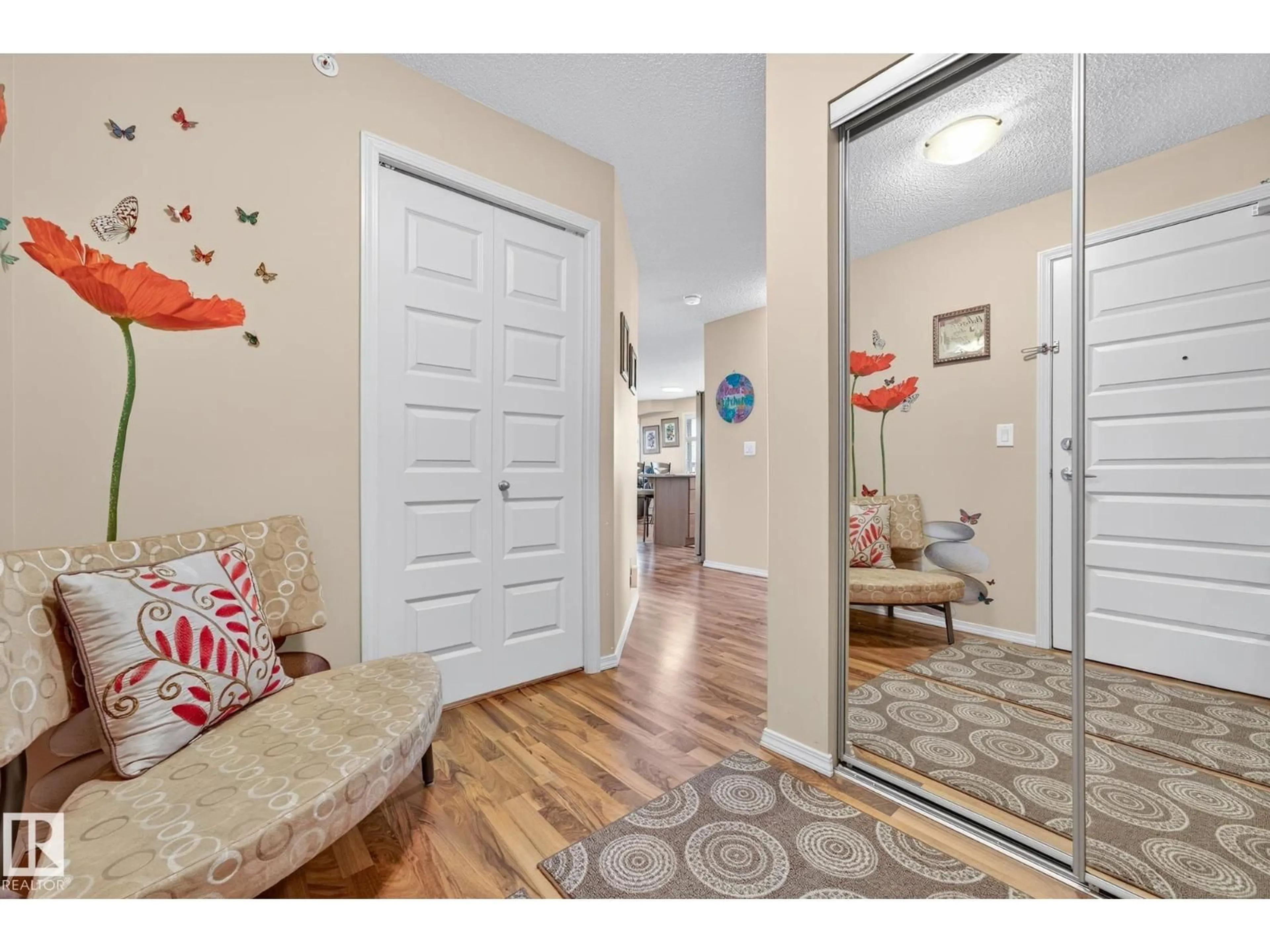 Indoor entryway for #402 - 6070 SCHONSEE WY, Edmonton Alberta T5Z0G8