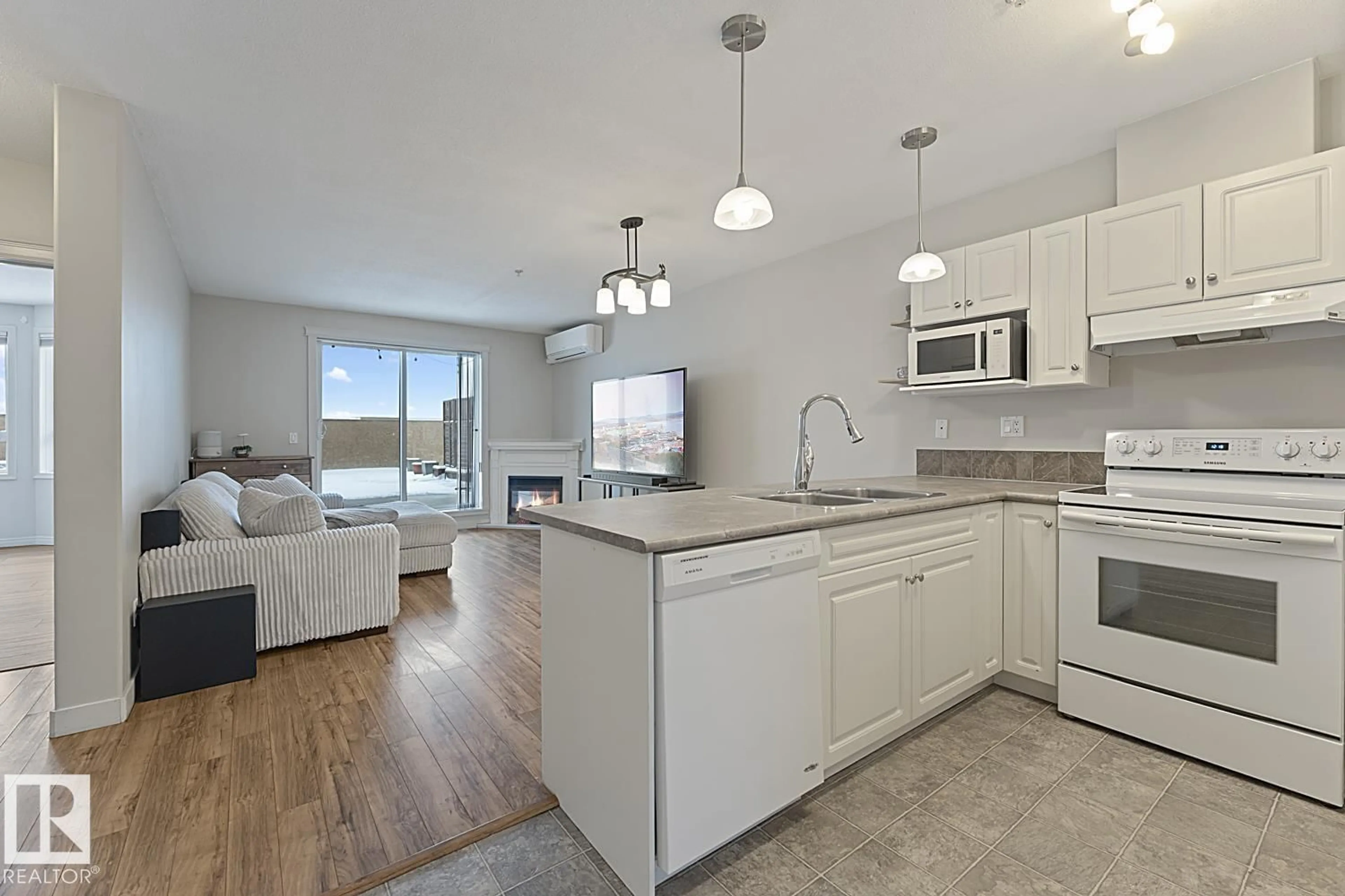 Open concept kitchen, unknown for 204 - 802 12 ST, Cold Lake Alberta T9M0A7