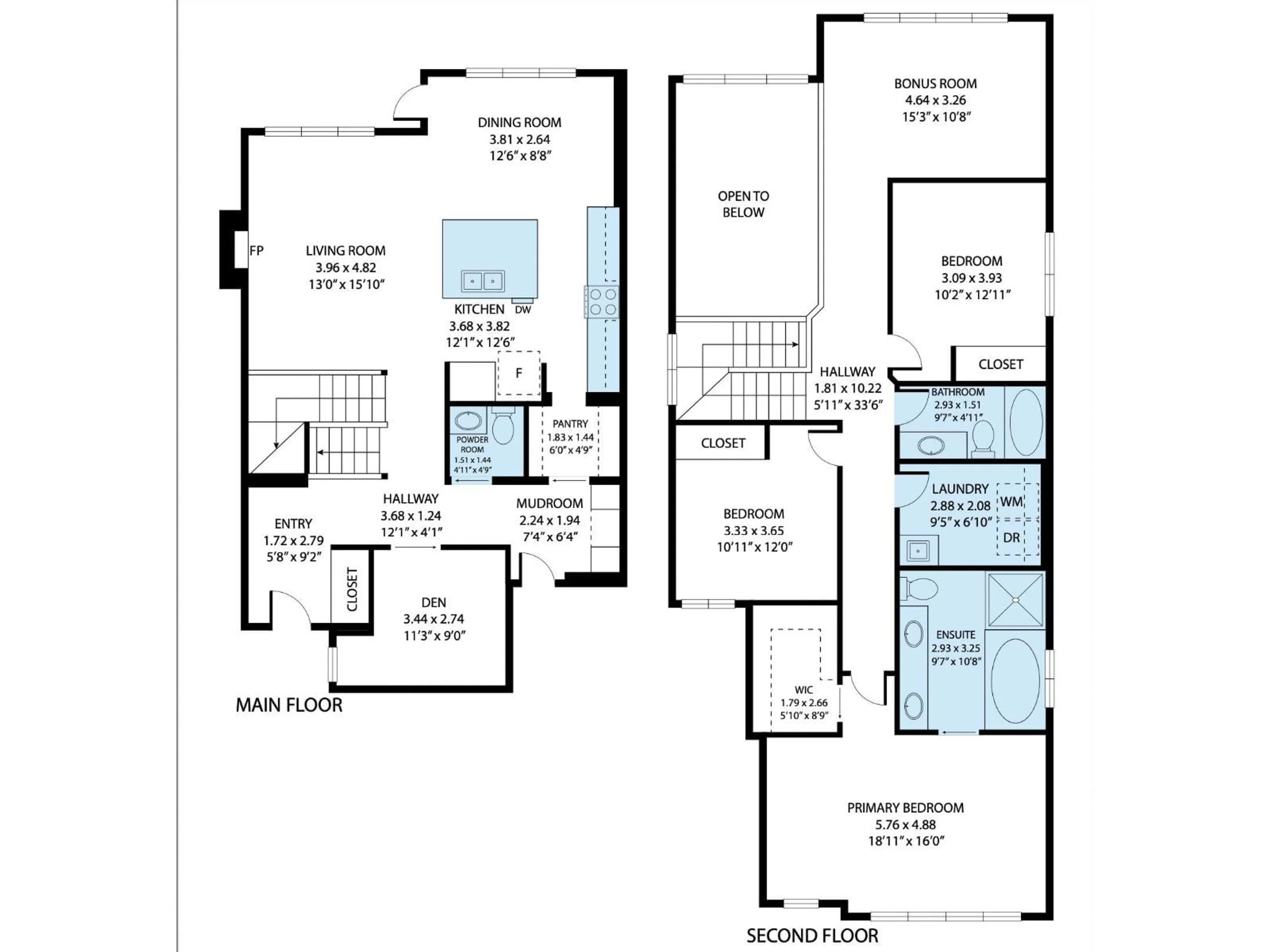 Floor plan for 17713 73A ST, Edmonton Alberta T5Z0T1
