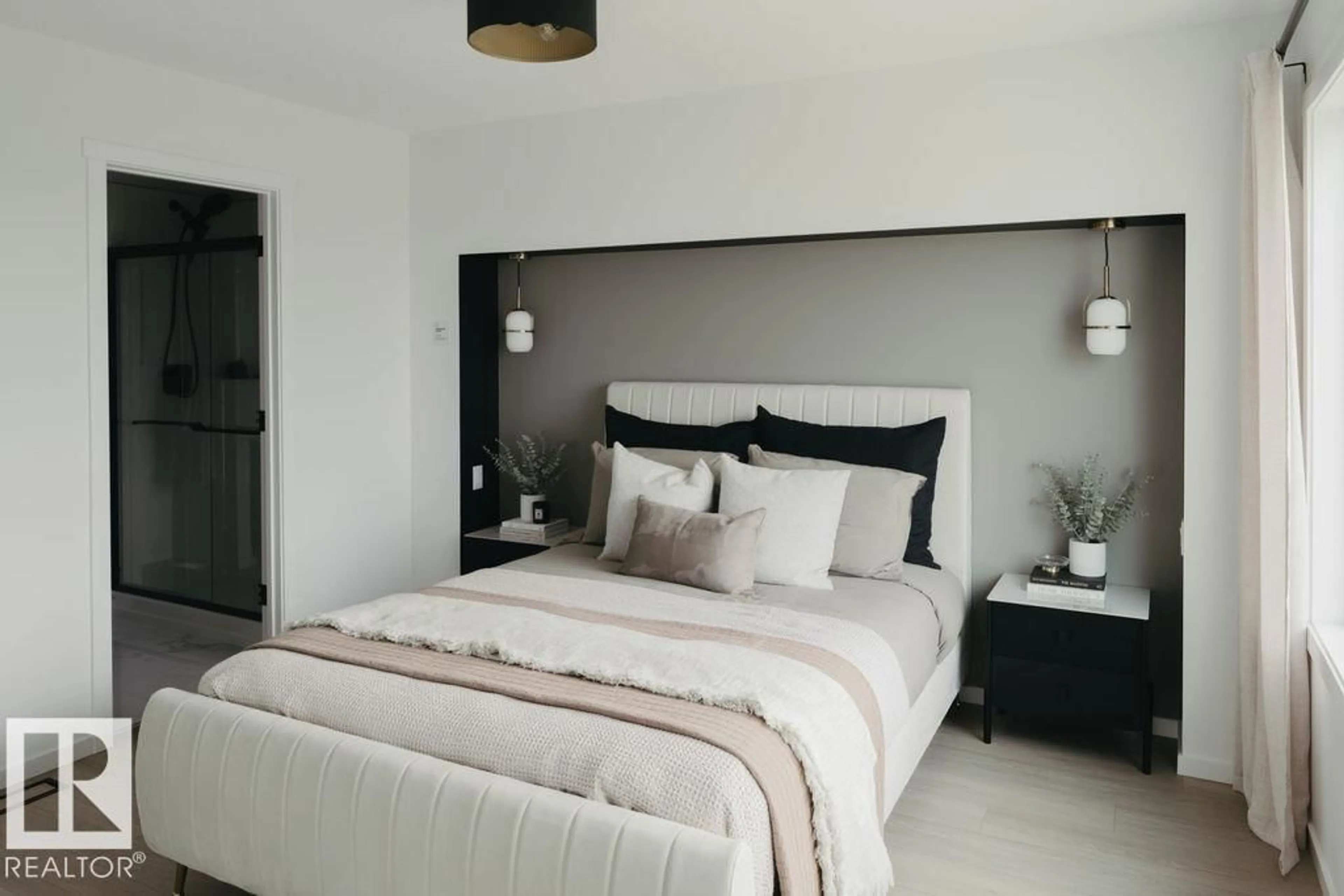 Bedroom with bed, unknown for 284 CHAPPELLE DRIVE, Edmonton Alberta T6W2Z2