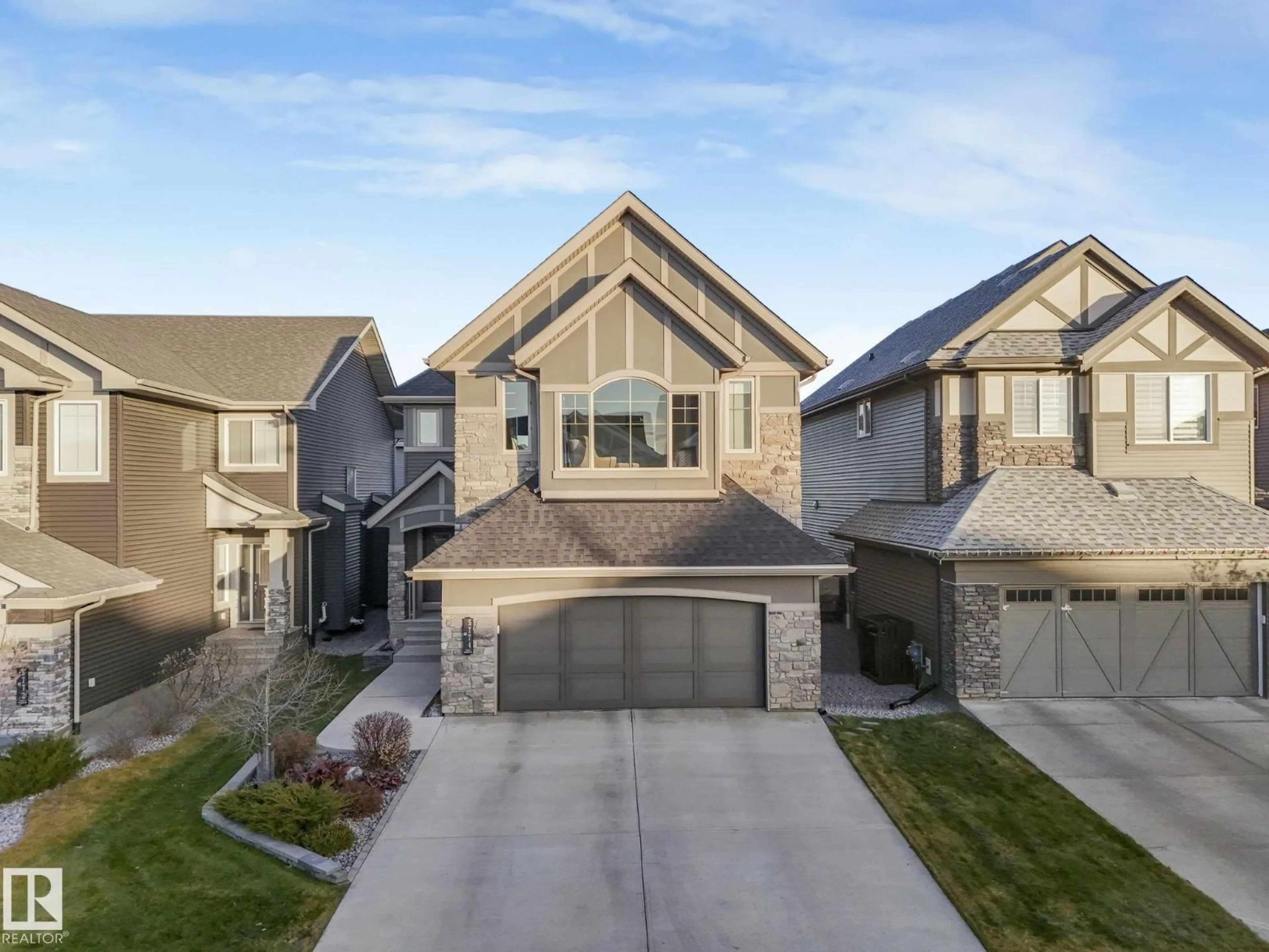 Home with brick exterior material, street for 5774 KEEPING CR, Edmonton Alberta T6W0S5