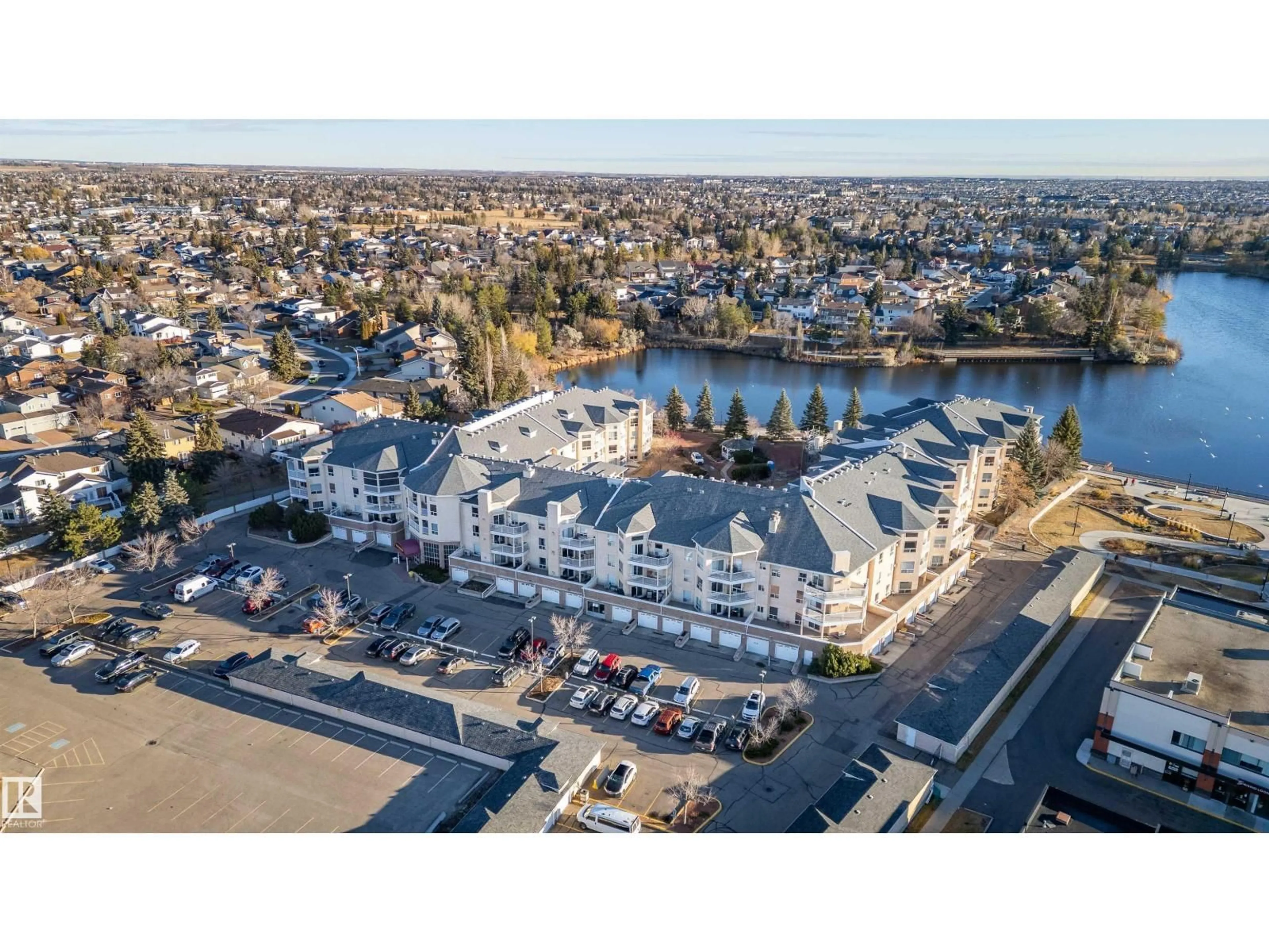 A pic from outside/outdoor area/front of a property/back of a property/a pic from drone, water/lake/river/ocean view for 15499 - 316 CASTLE DOWNS RD, Edmonton Alberta T5X5Y3