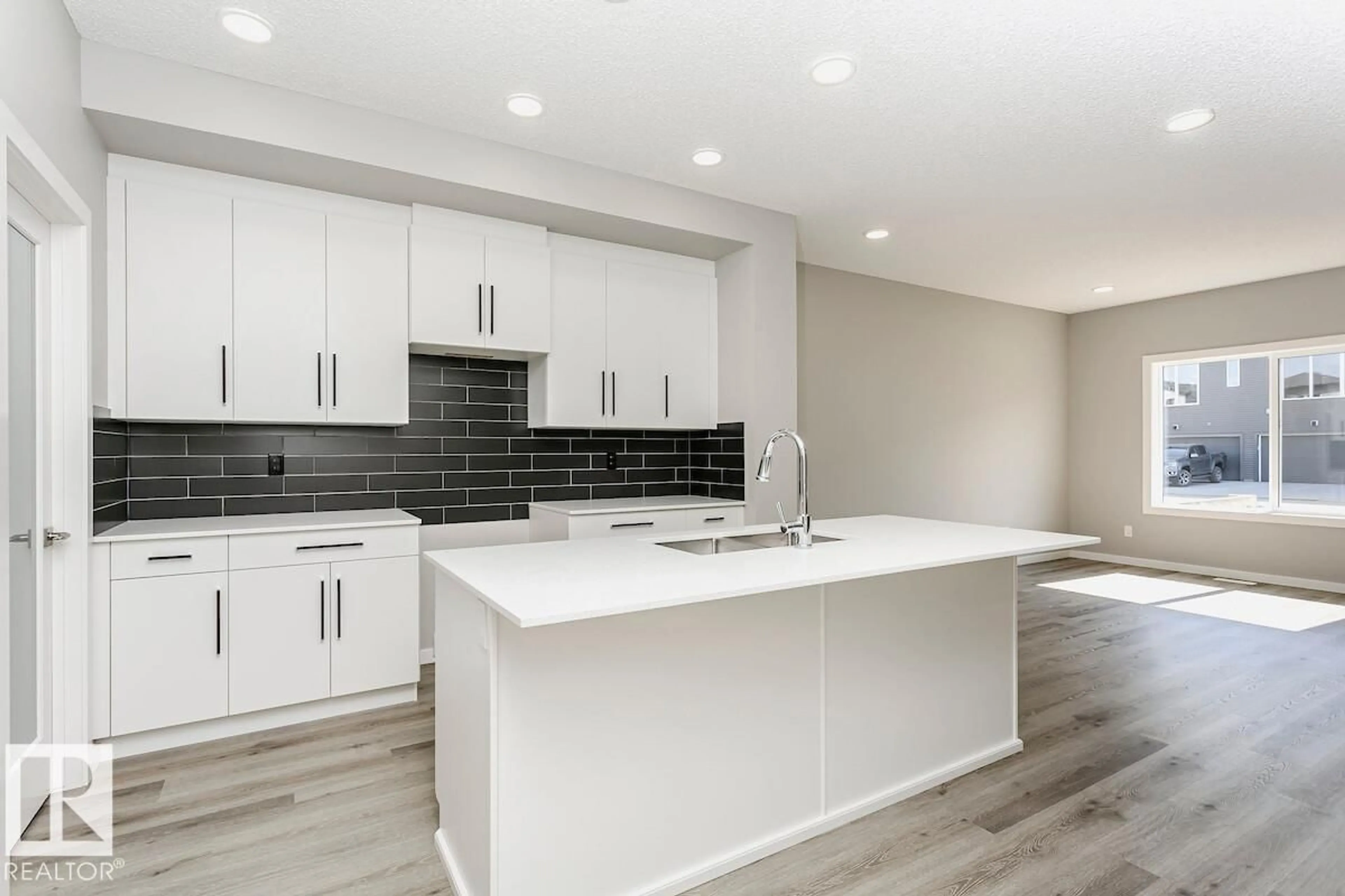 Open concept kitchen, ceramic/tile floor for 37 GAMBEL LO, Spruce Grove Alberta T7X0C9