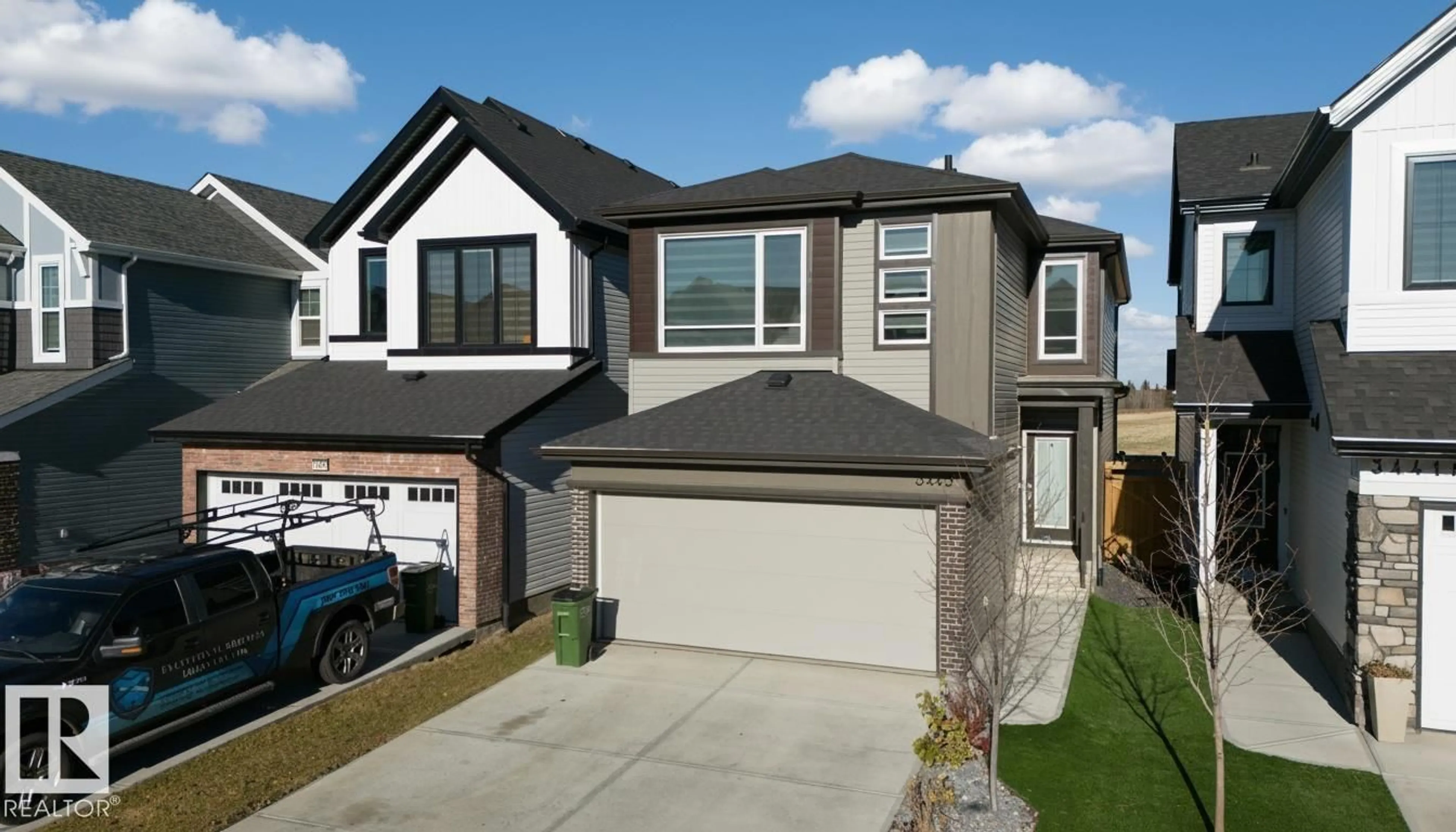 Home with brick exterior material, street for SW SW - 3443 CRAIG LD, Edmonton Alberta T6W5B3
