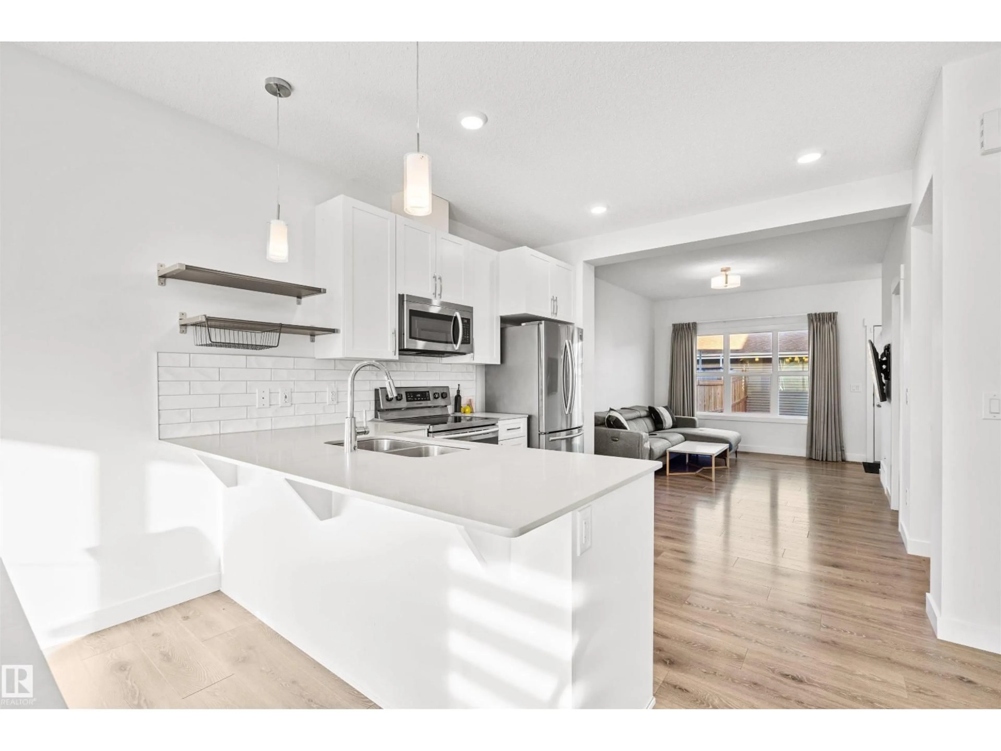 Open concept kitchen, unknown for SW - 16618 31 AV, Edmonton Alberta T6W4P8