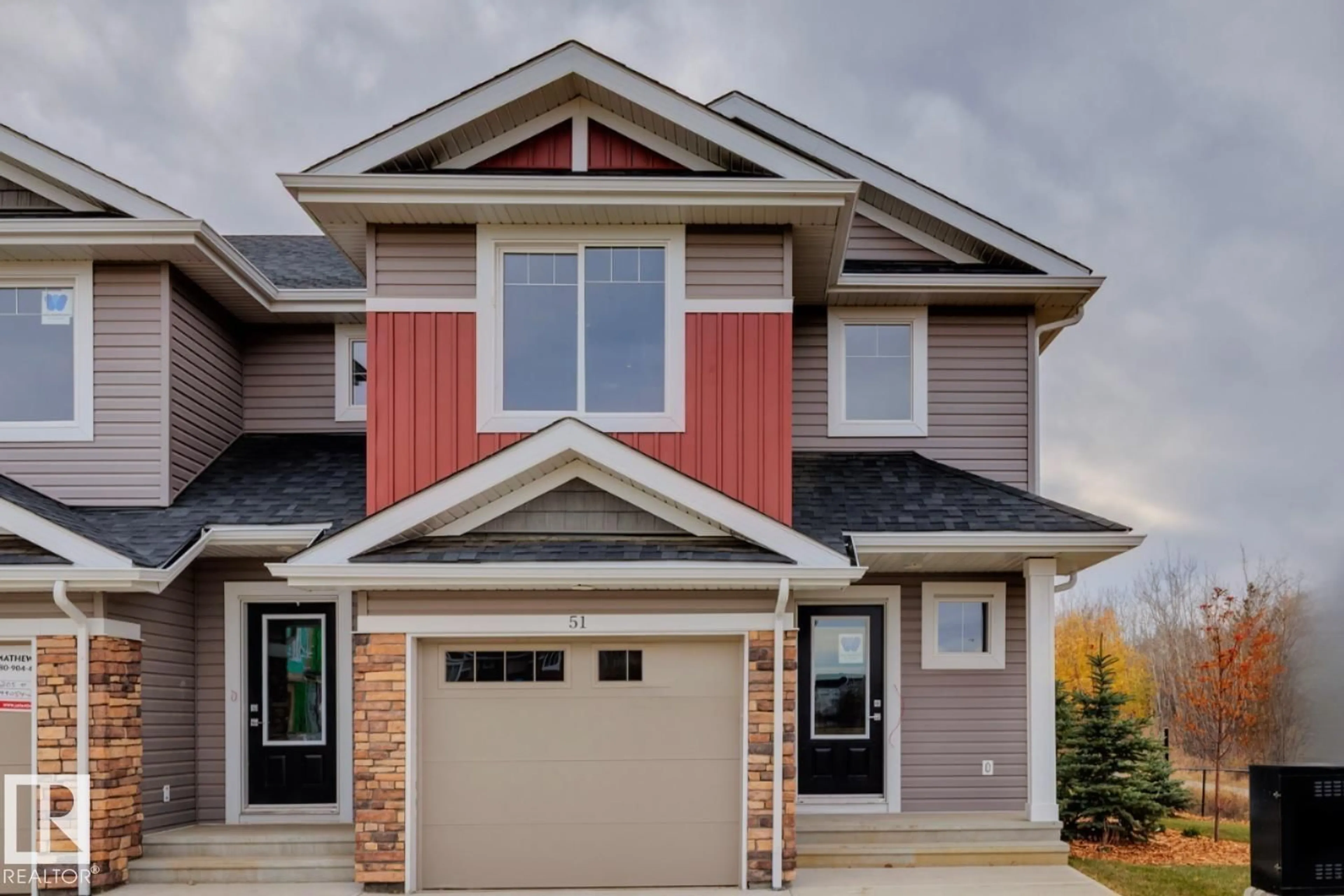 Home with vinyl exterior material, street for 51 13139 205 ST NW, Edmonton Alberta T5S0N1