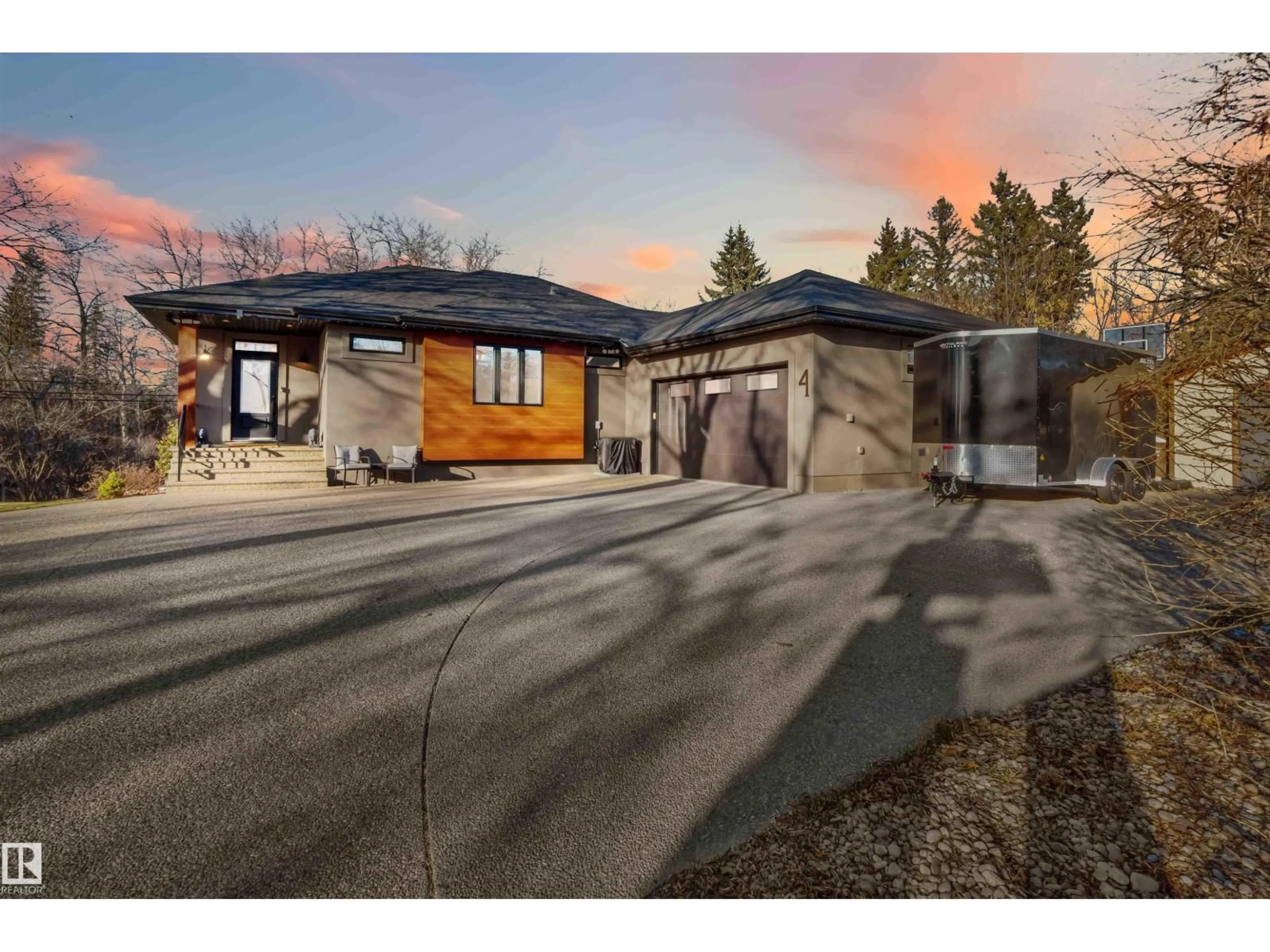 Home with brick exterior material, street for 4 GRENFELL AV, St. Albert Alberta T8N0Y7