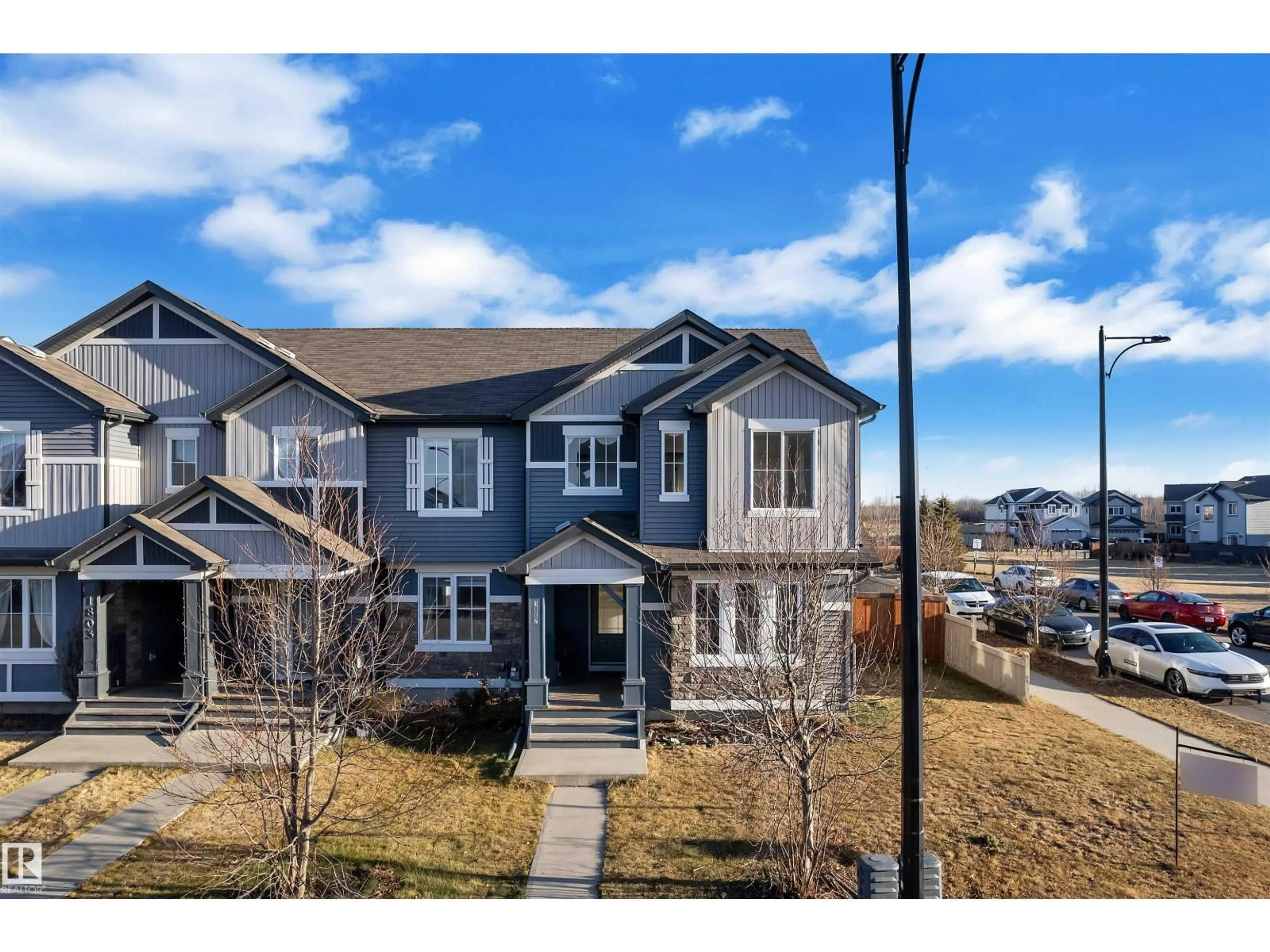 A pic from outside/outdoor area/front of a property/back of a property/a pic from drone, street for SW - 1807 52 ST, Edmonton Alberta T6X1Y1