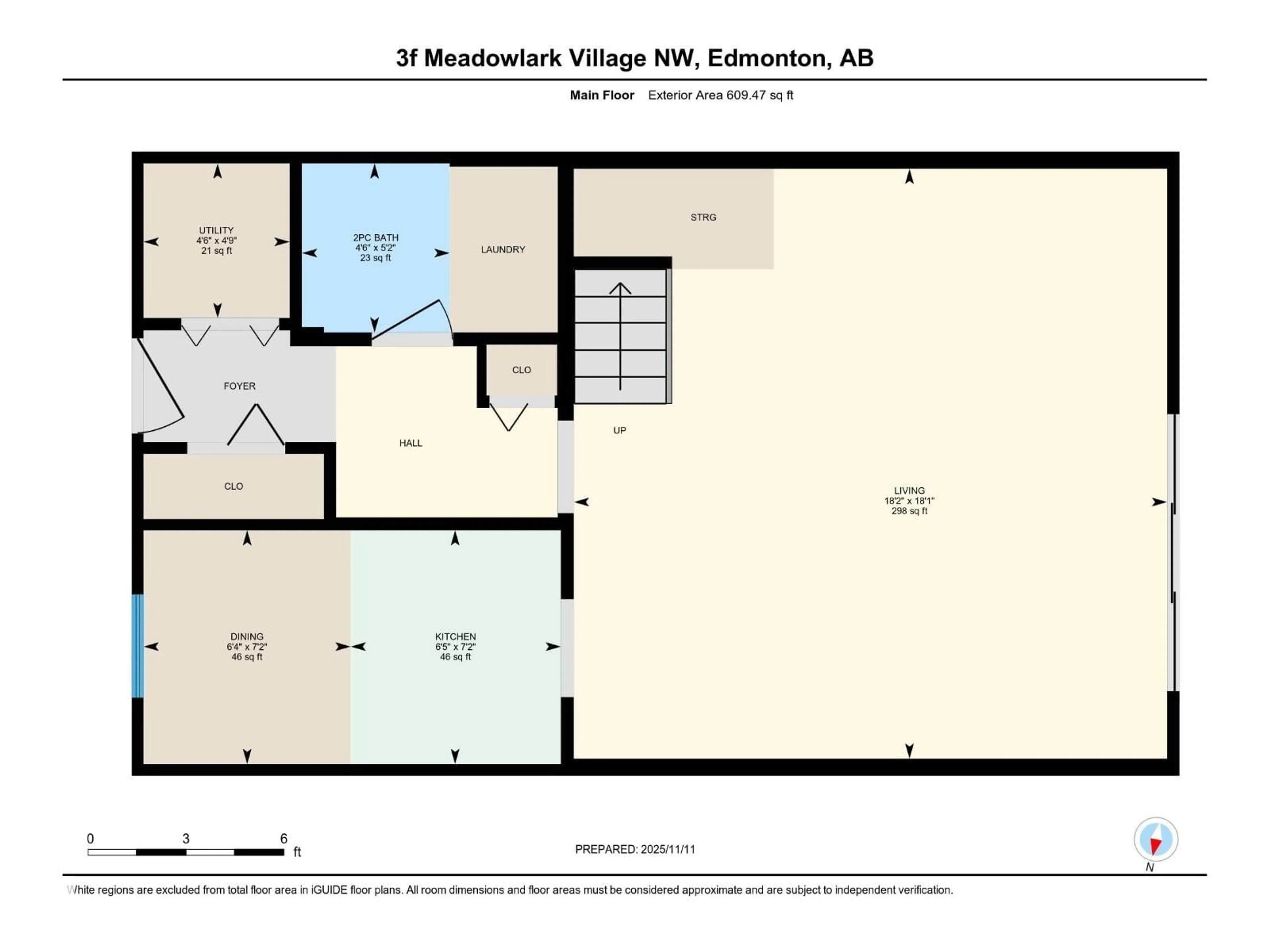 Floor plan for NW - 3F MEADOWLARK VG, Edmonton Alberta T5R5X3