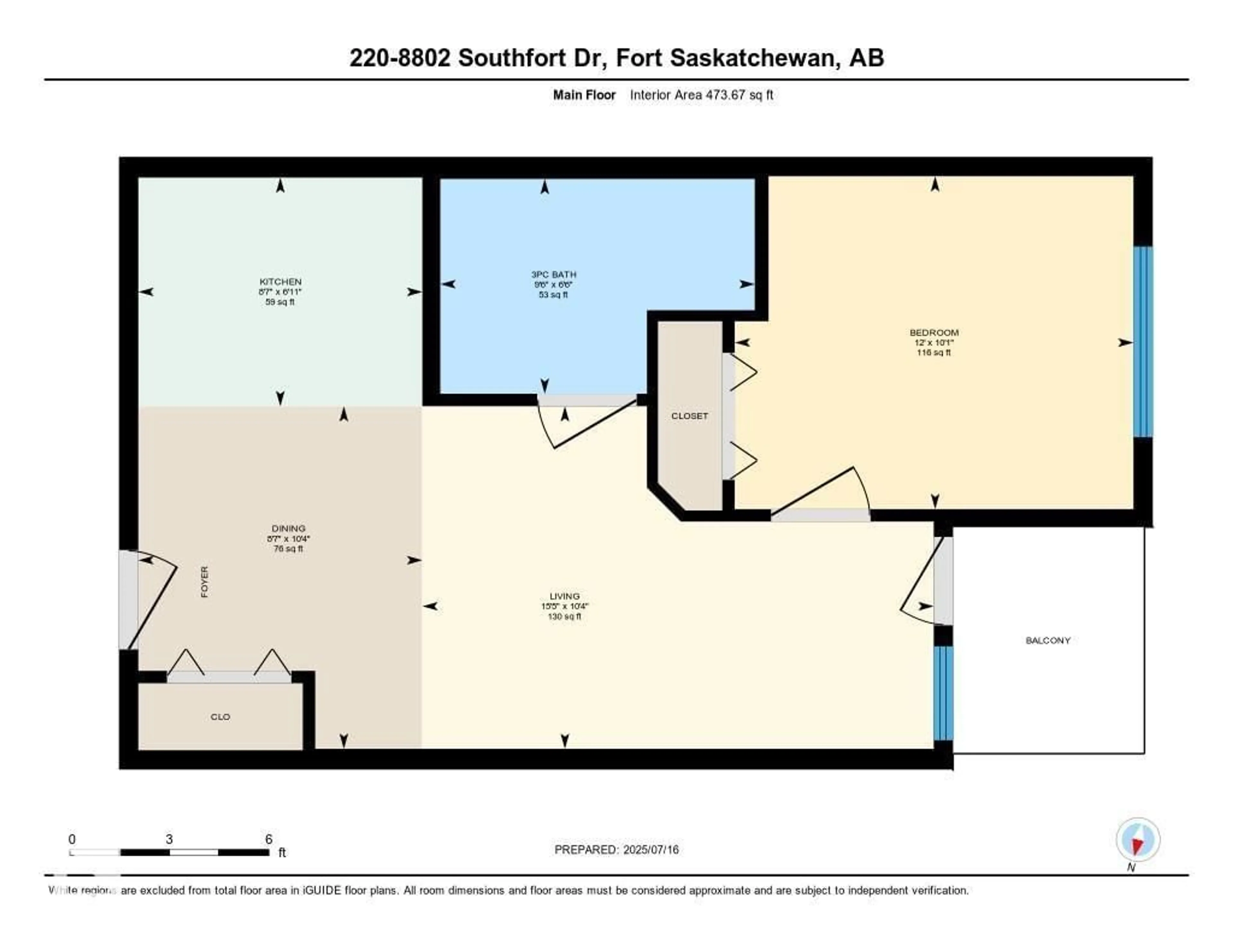 Floor plan for 8802 - 220 SOUTHFORT DR, Fort Saskatchewan Alberta T8L4R6