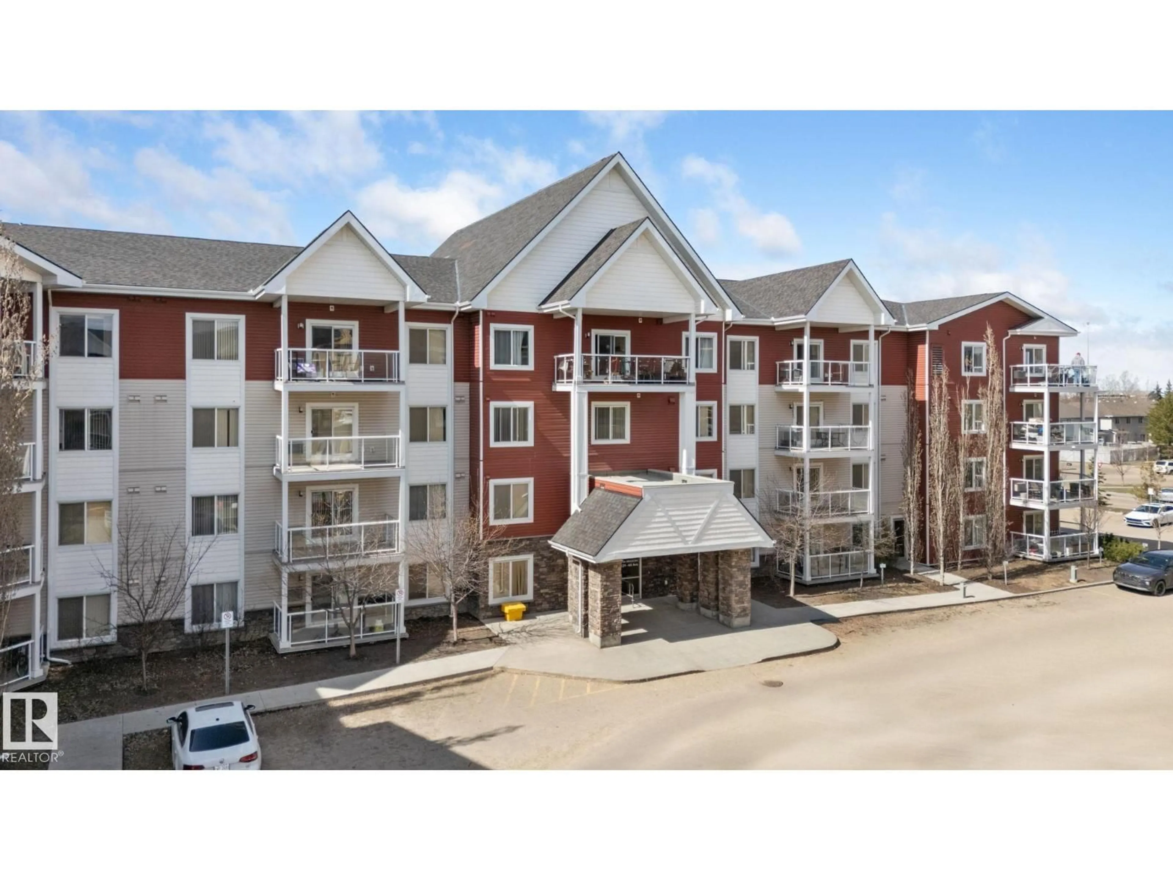 A pic from outside/outdoor area/front of a property/back of a property/a pic from drone, unknown for 303 - 2229 44 AV, Edmonton Alberta T5T0W6